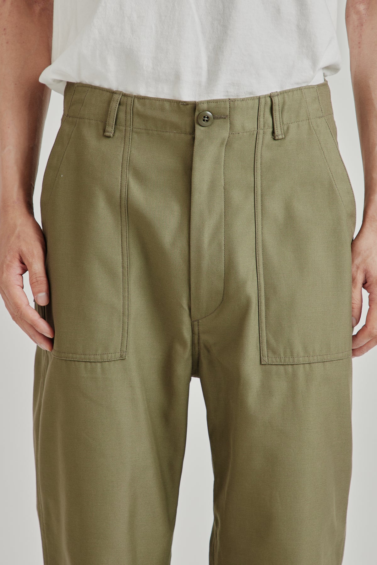 Wide Baker Pants - Khaki