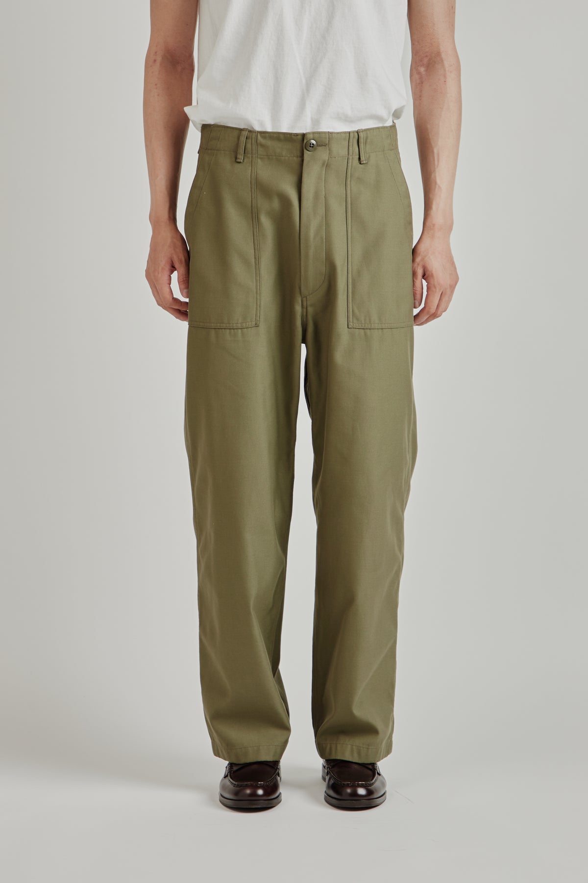 Wide Baker Pants - Khaki