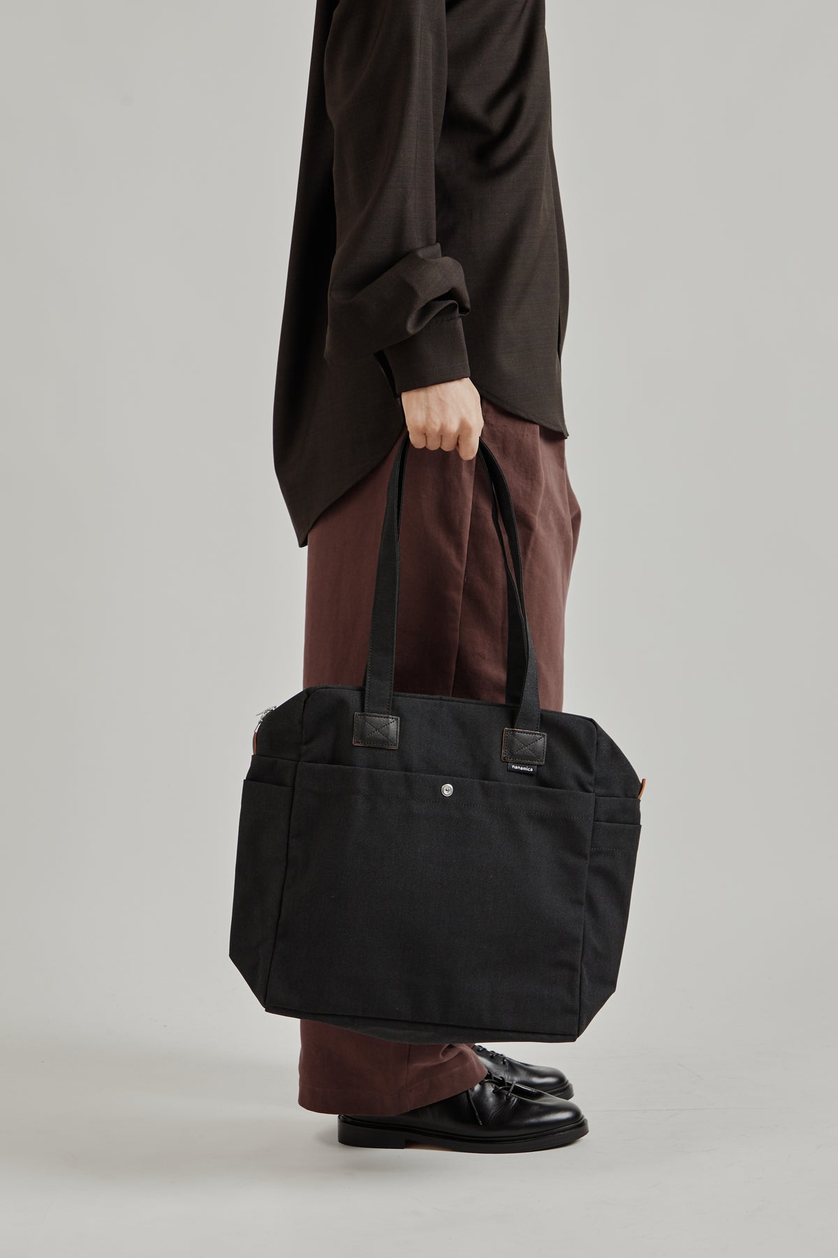 Zip Tote Bag - Black