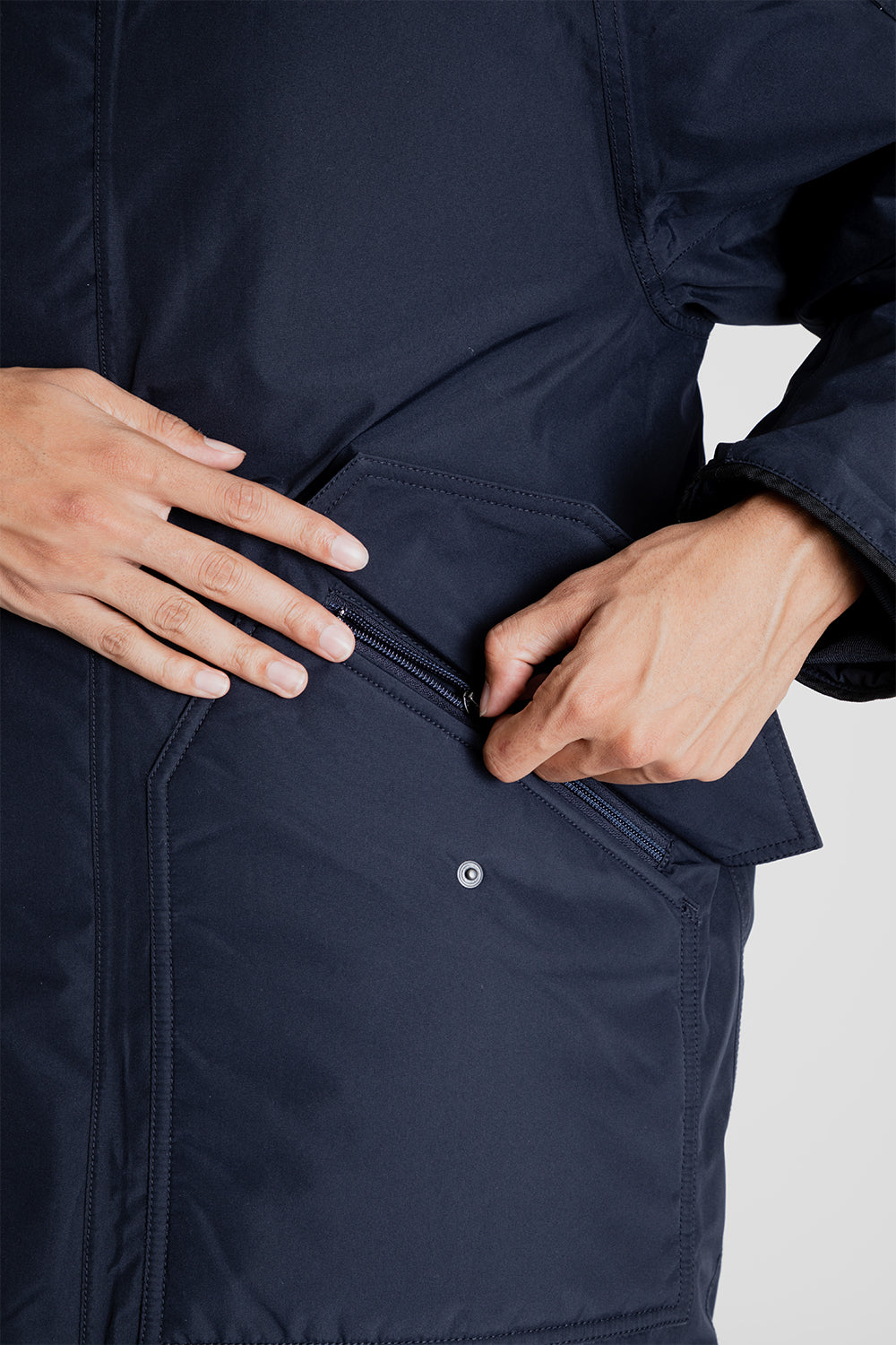 Nanamica GORE-TEX Down Coat in Navy