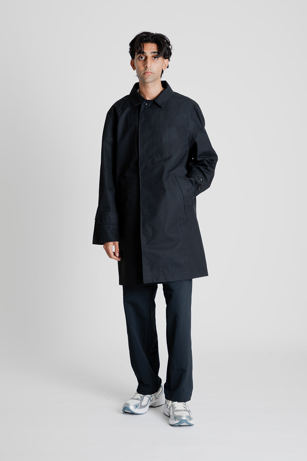 GORE TEX Soutien Collar Coat Black