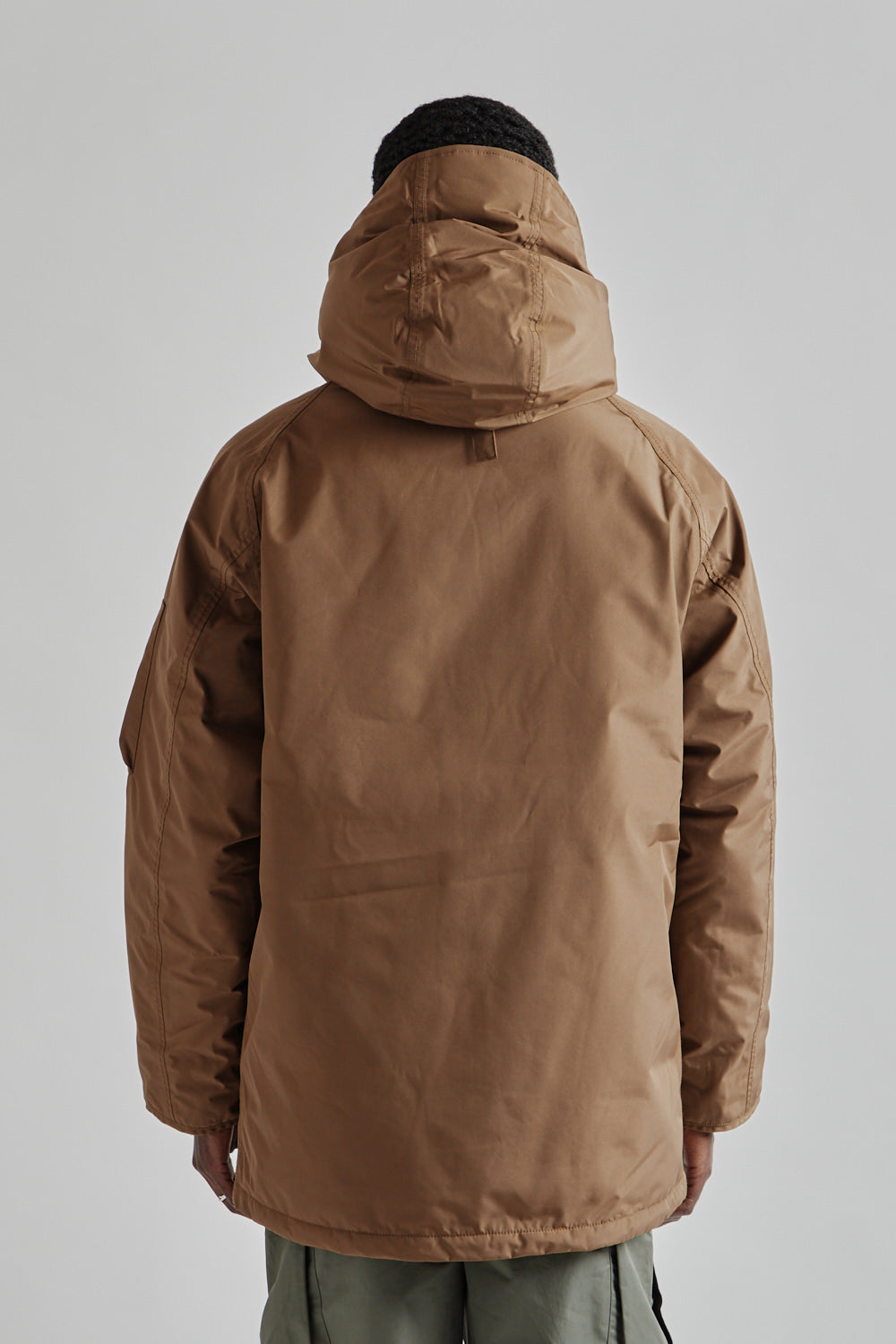 Nanamica Gore Tex Down Coat Wet Sand 05