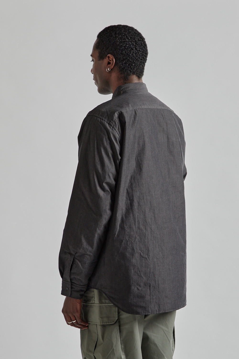 Nanamica Insulation Shirt Jacket Gray 04