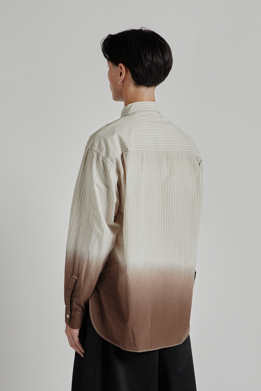 Nanamica Regular Collar Wind Shirt Beige 17