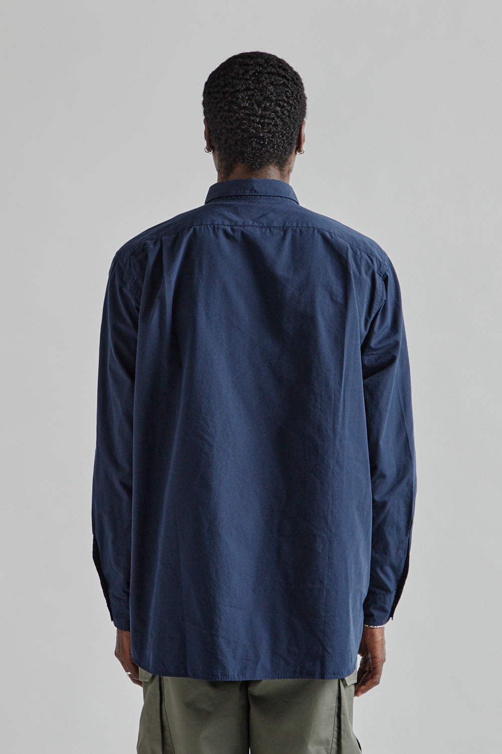 Nanamica Regular Collar Wind Shirt Dark Navy 5