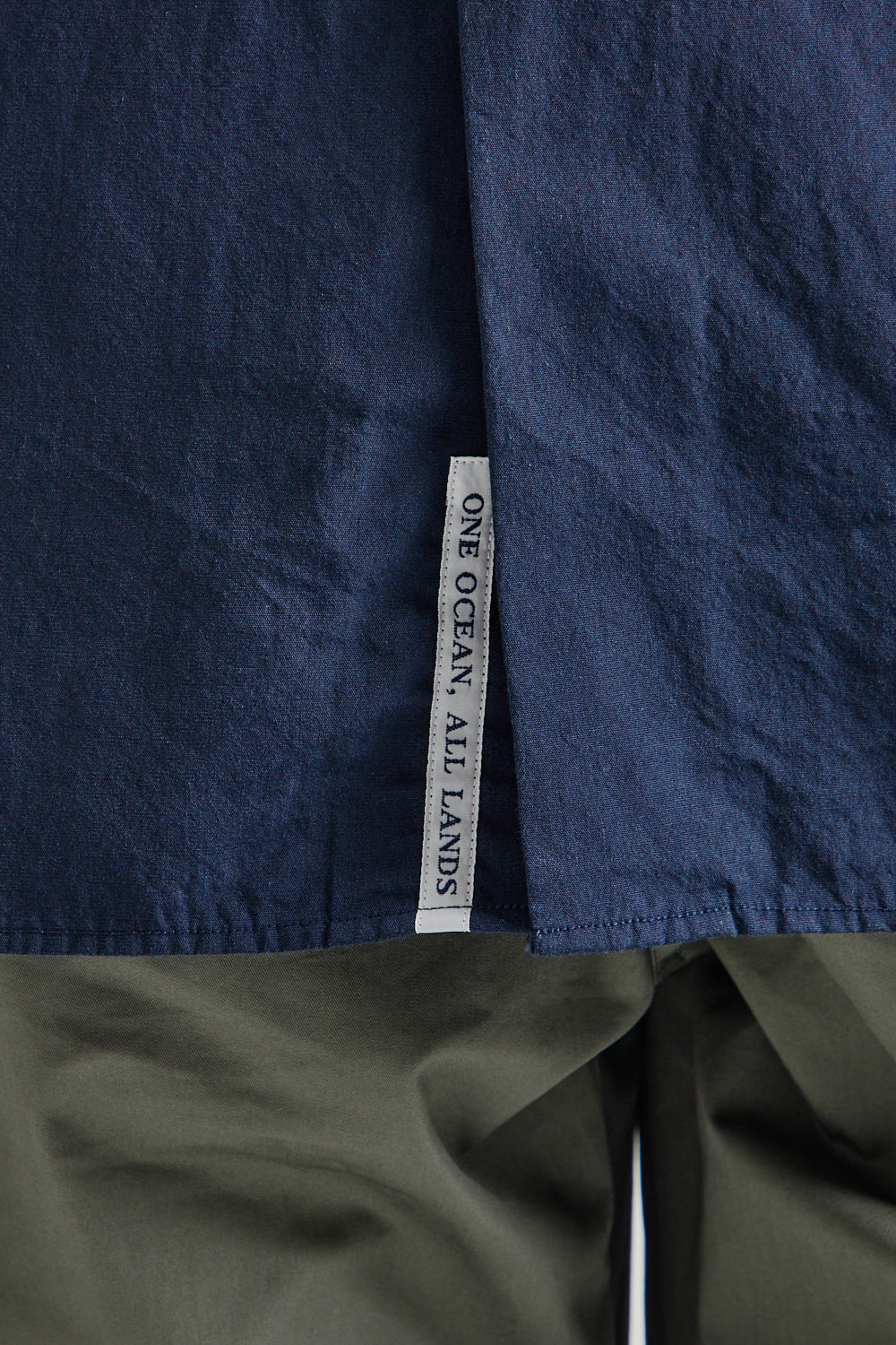 Nanamica Regular Collar Wind Shirt - Dark Navy | Wallace