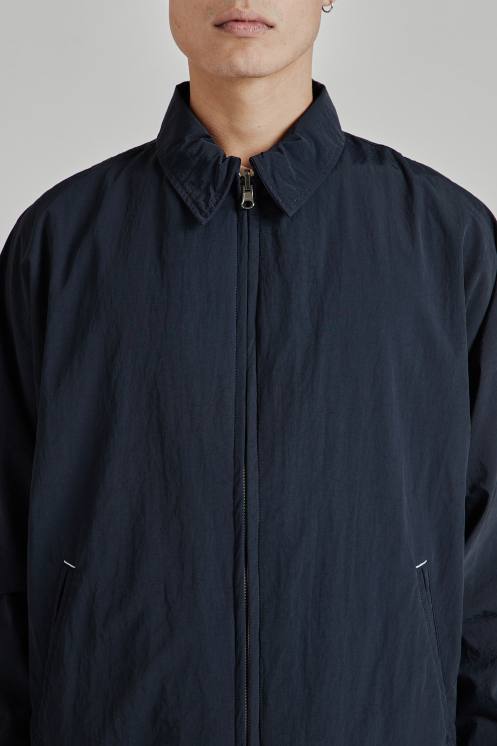 Nanamica Reversible Coach Jacket - Black | Wallace Mercantile Shop