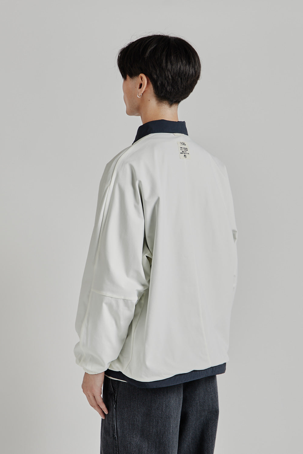 Nanamica Reversible Coach Jacket - Black | Wallace Mercantile Shop