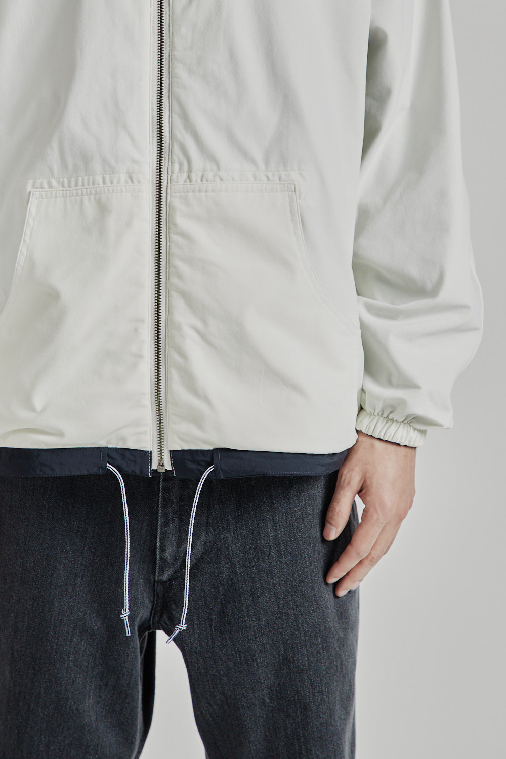 Nanamica Reversible Coach Jacket - Black | Wallace Mercantile Shop