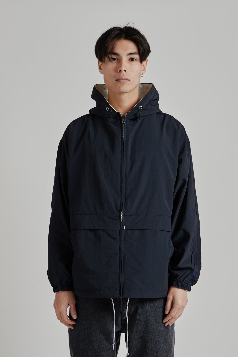 Nanamica Reversible Hooded Jacket Black 2