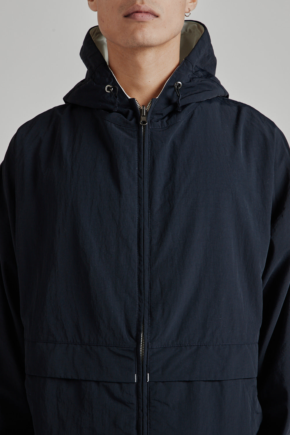 Nanamica Reversible Hooded Jacket - Black | Wallace Mercantile Shop