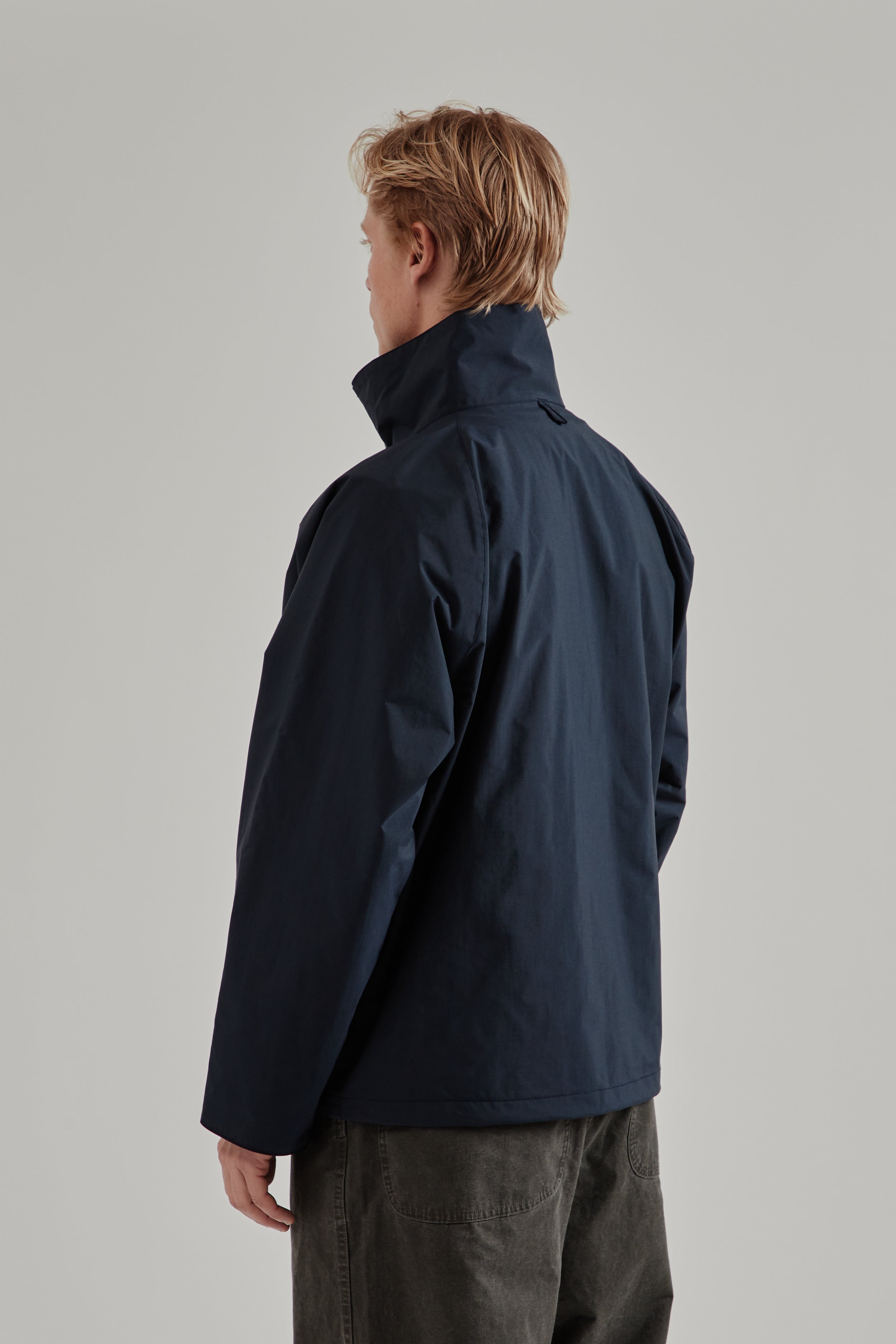 Nanamica 2L Pertex Unlimited Field Short Jacket - Navy | Wallace