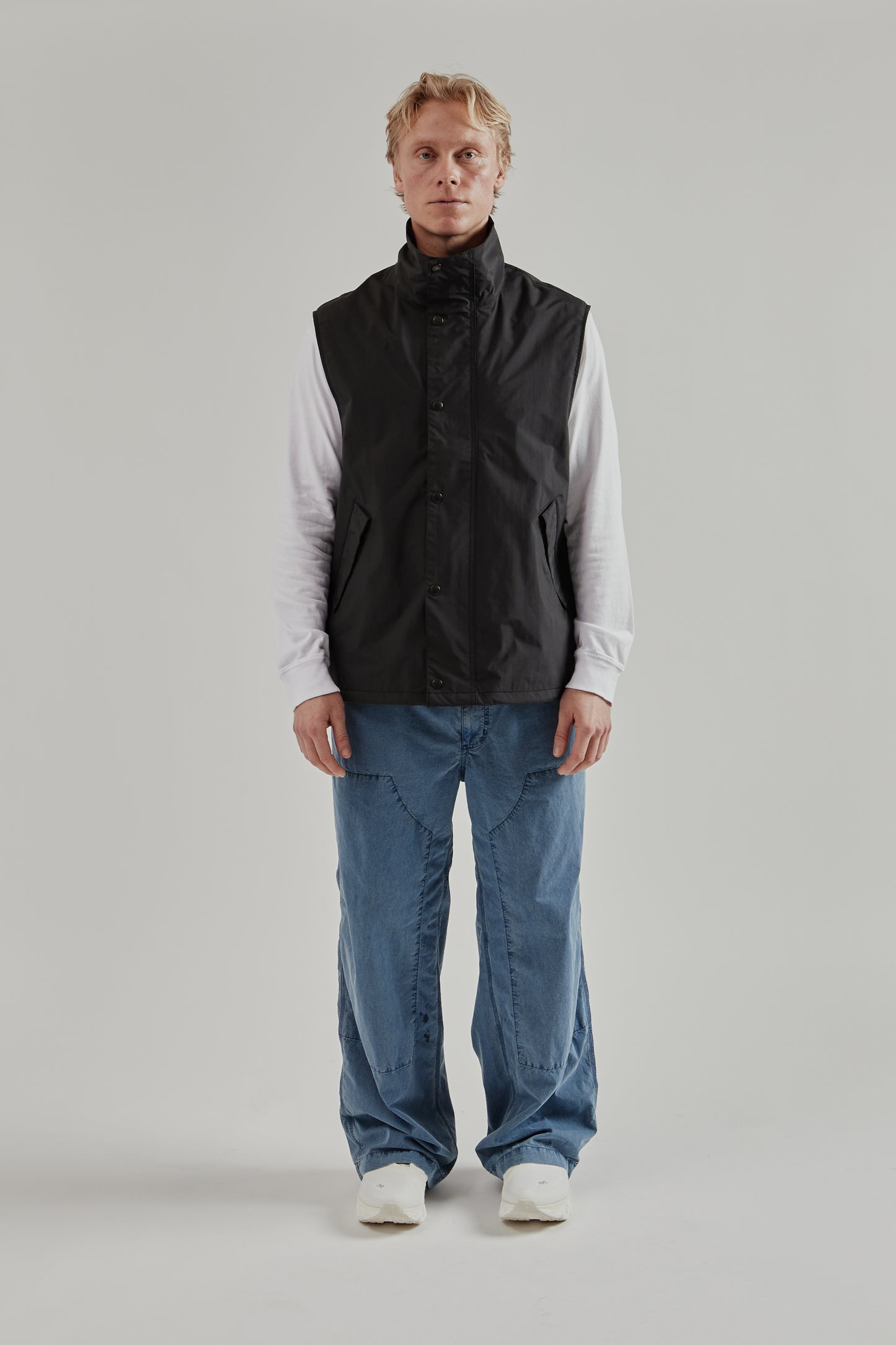 Nanamica SS26 2L Pertex Unlimited Field Vest Black 1
