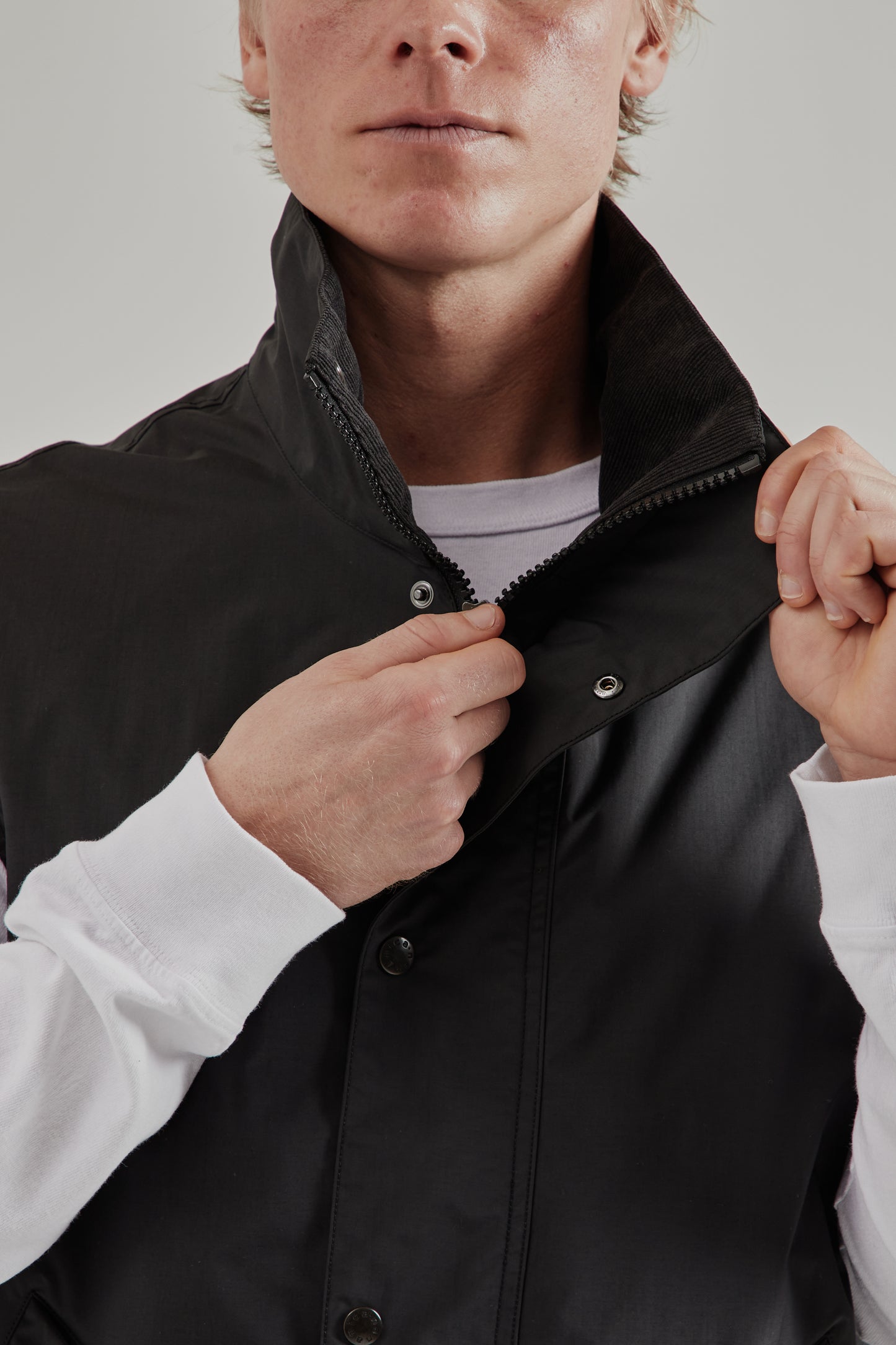 Nanamica SS26 2L Pertex Unlimited Field Vest Black 11