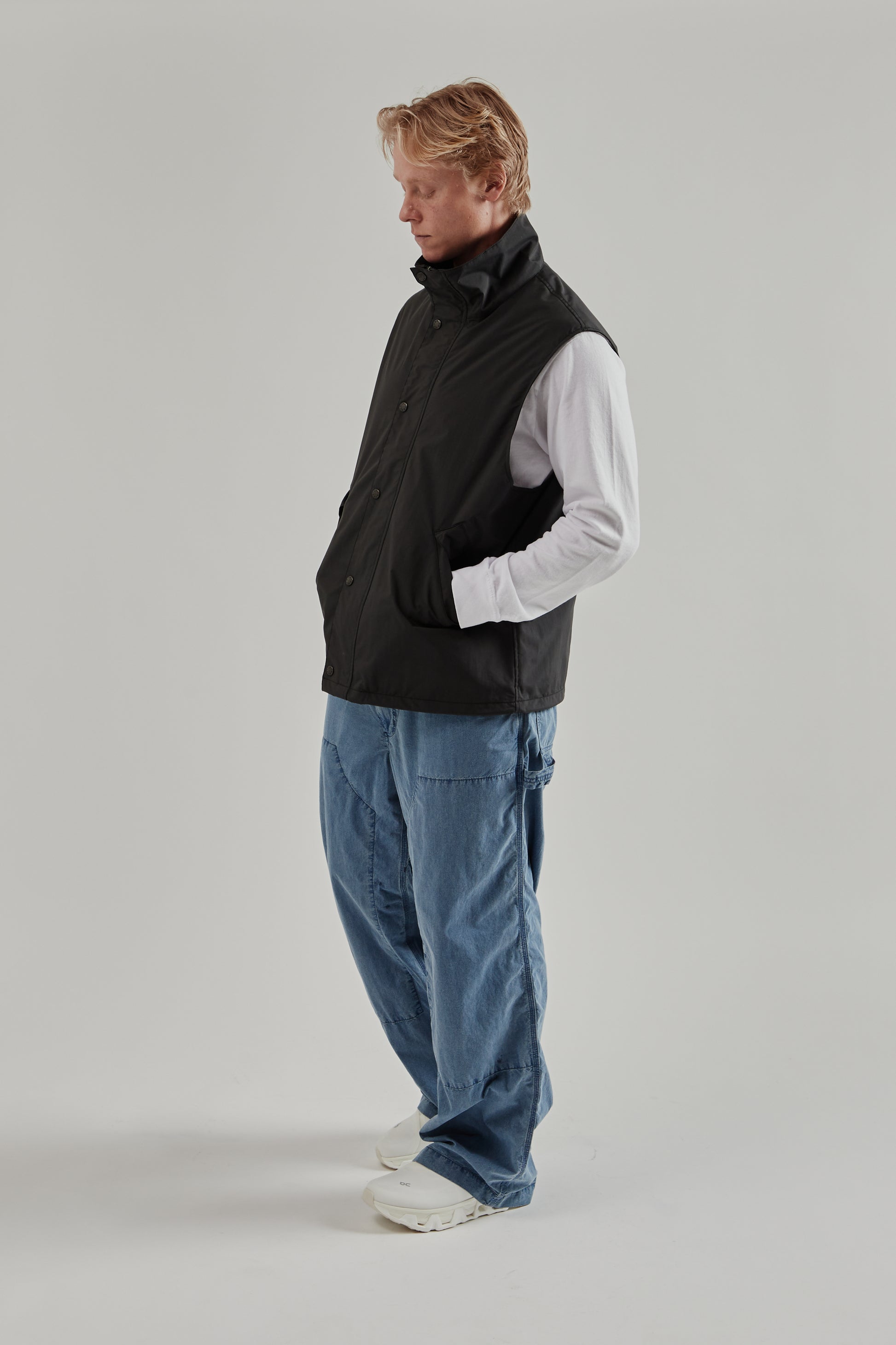 Nanamica SS26 2L Pertex Unlimited Field Vest Black 13