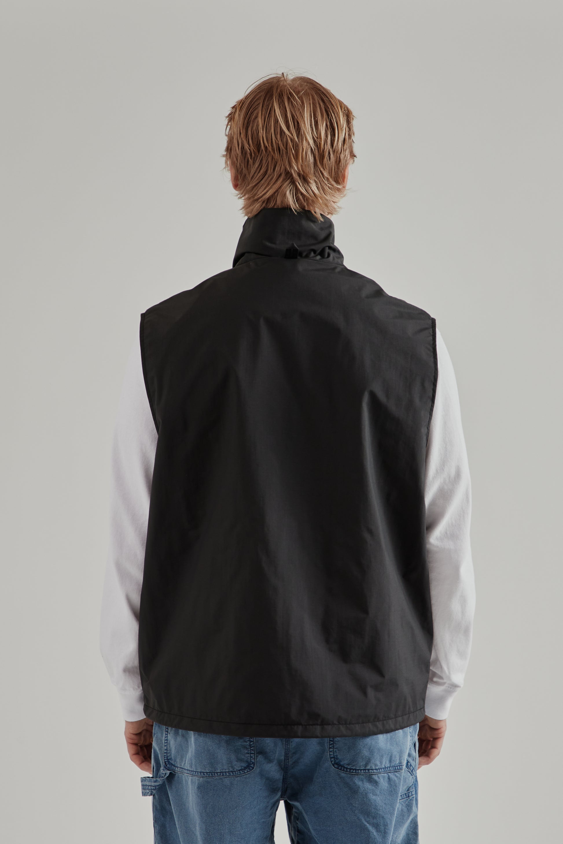 Nanamica SS26 2L Pertex Unlimited Field Vest Black 5