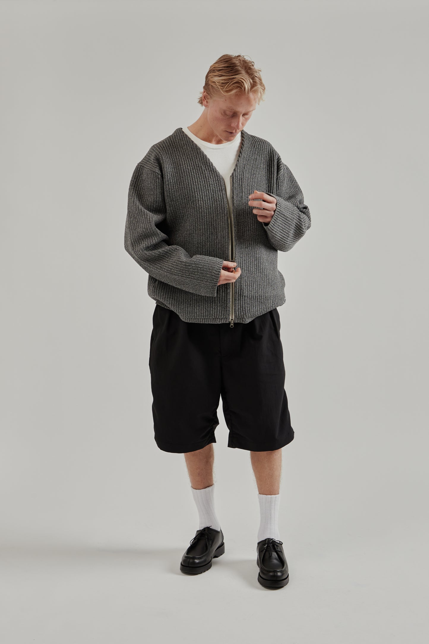 Nanamica SS26 5G Zip Cardigan 11