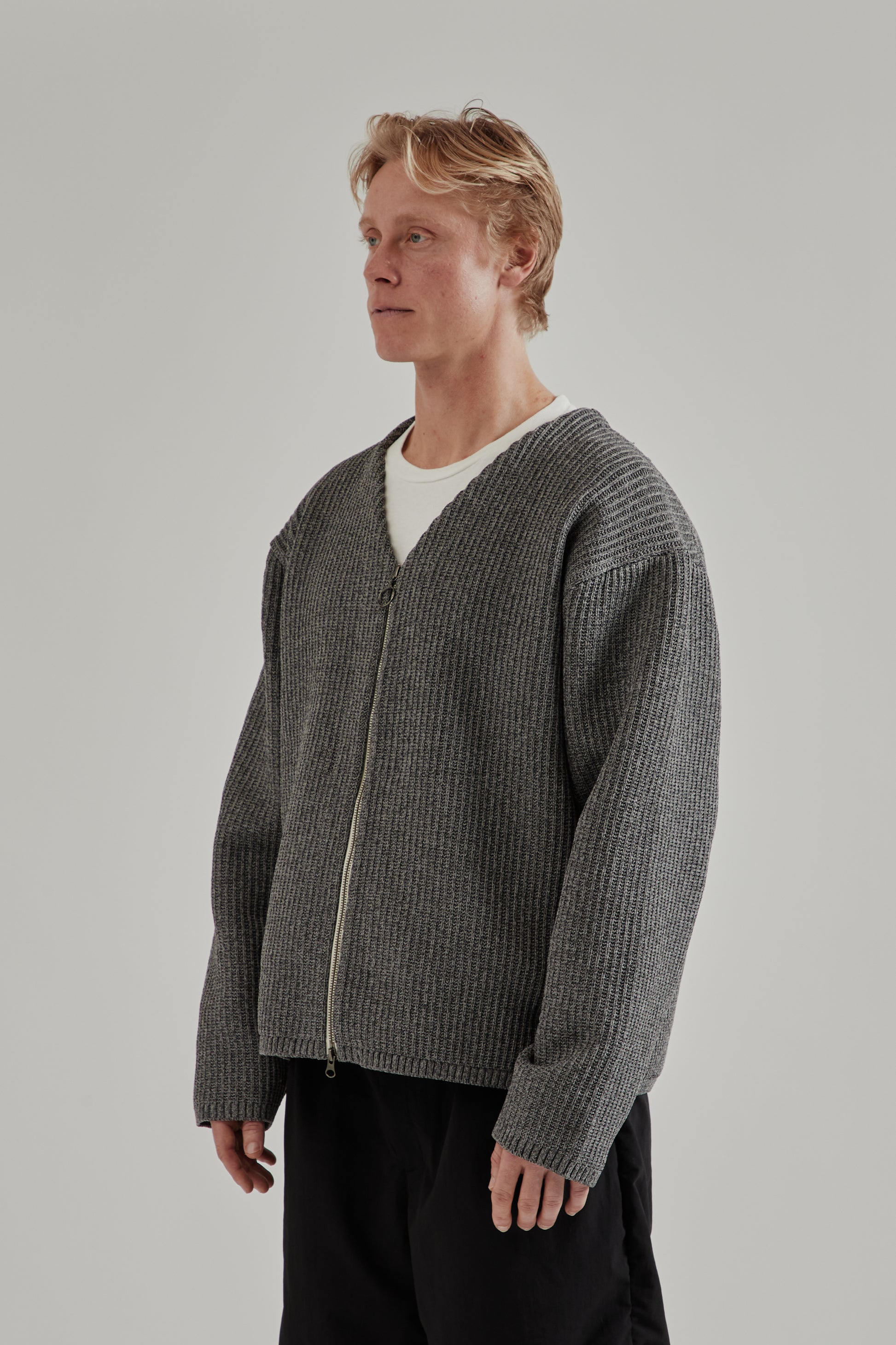 Nanamica SS26 5G Zip Cardigan 3