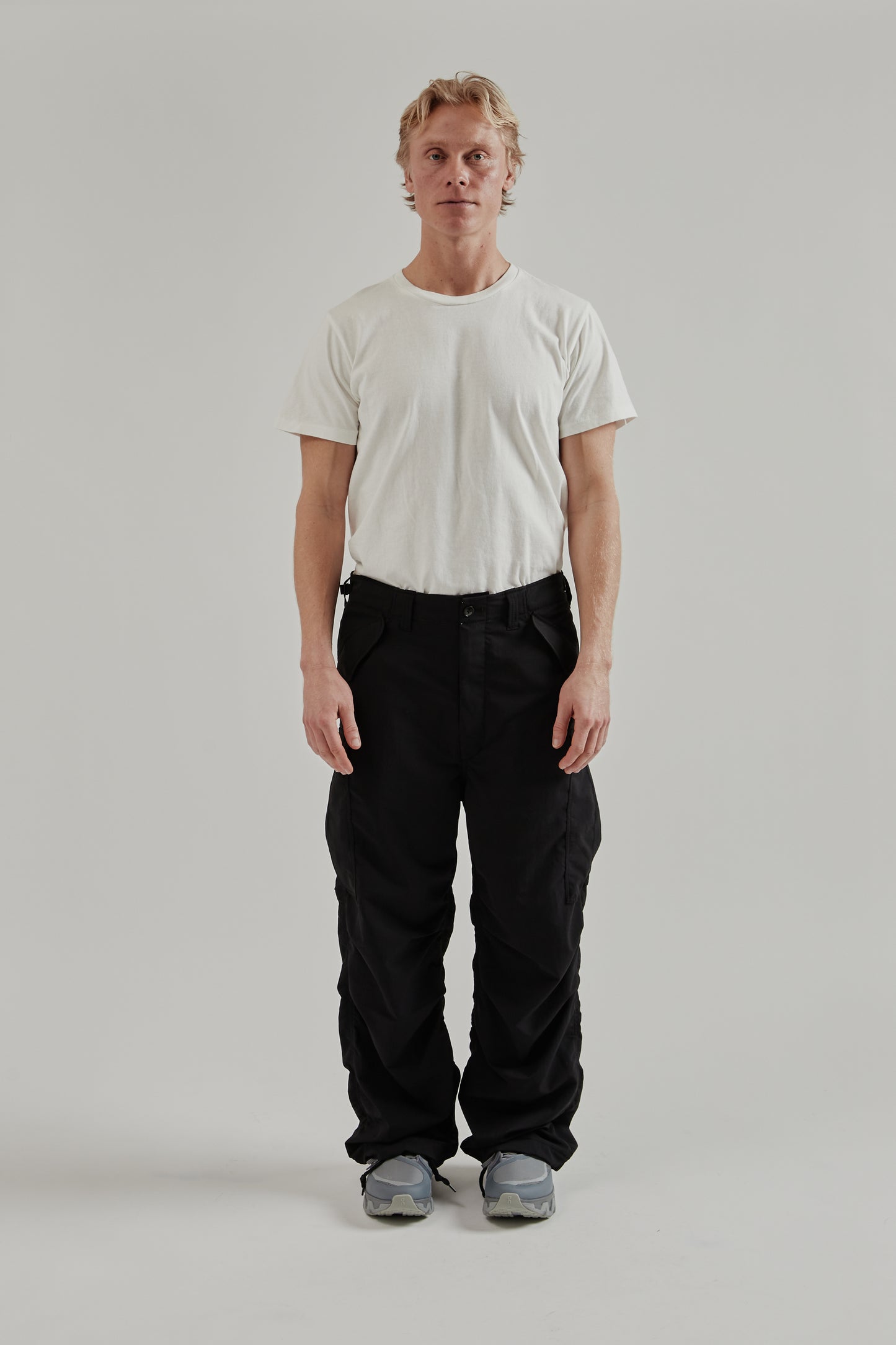Nanamica SS26 Alphadry Field Cargo Pants Black 1