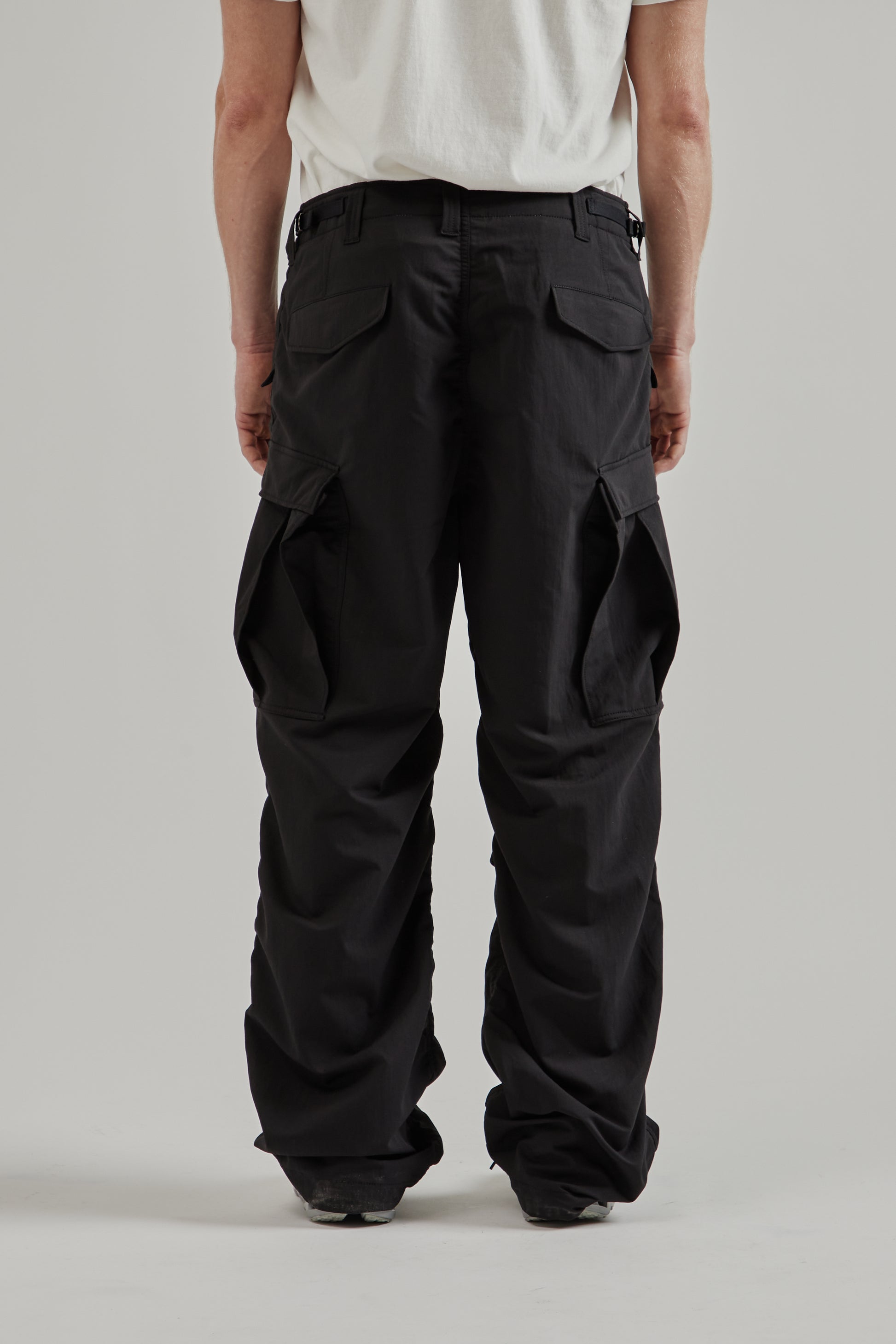 Nanamica SS26 Alphadry Field Cargo Pants Black 4