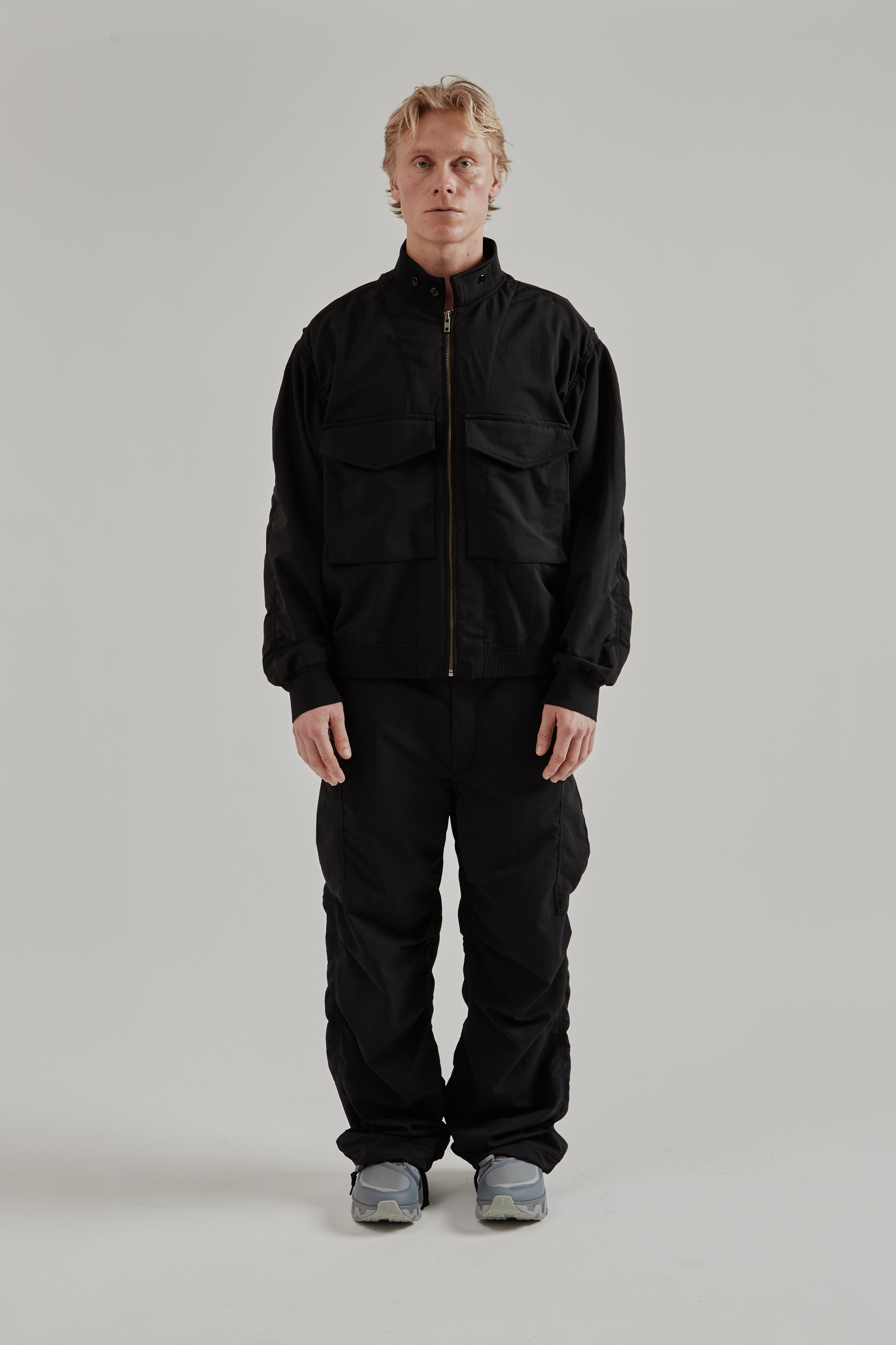 Nanamica Alphadry Field Jacket - Black | Wallace Mercantile Shop