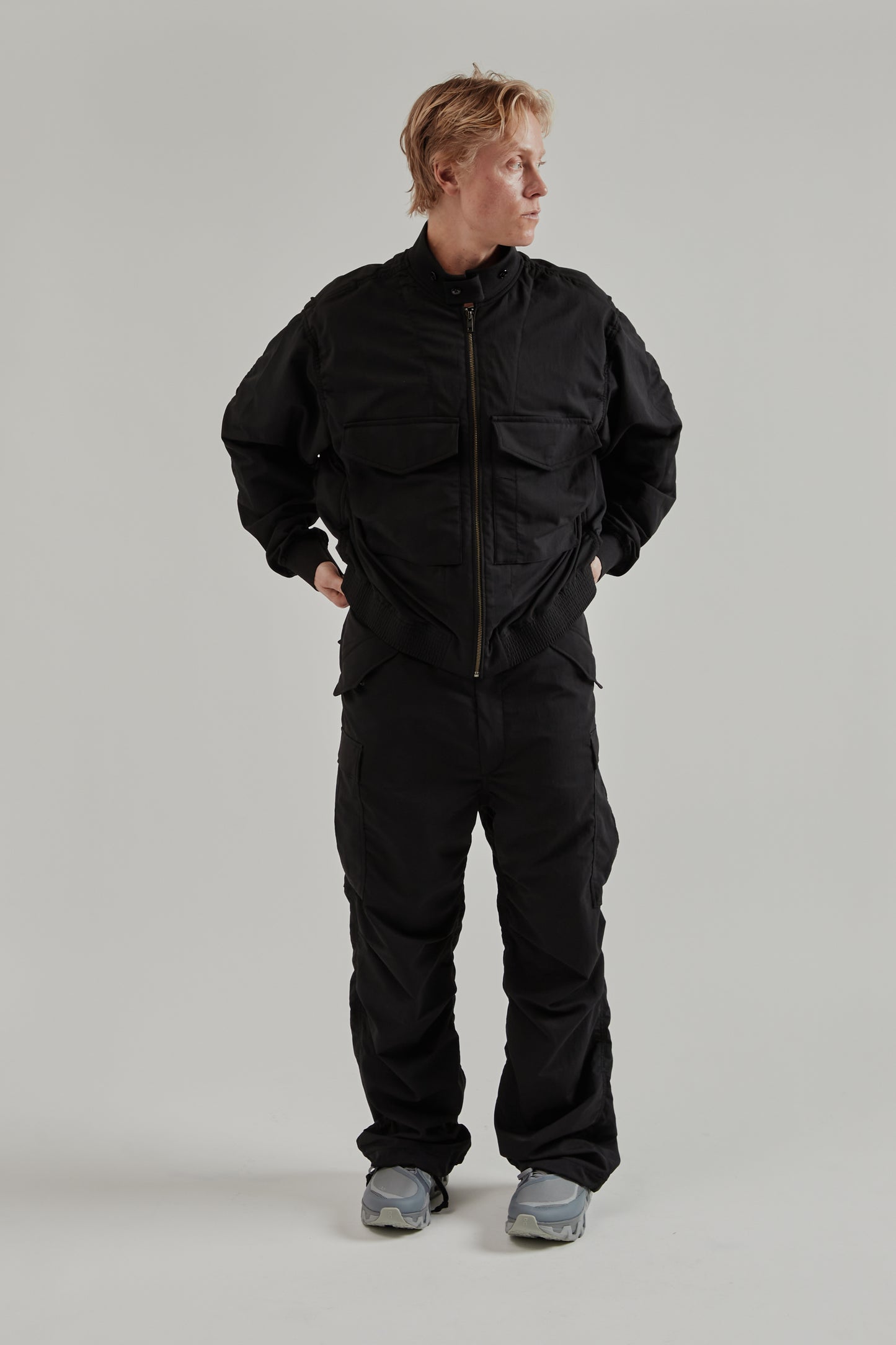 Nanamica SS26 Alphadry Field Jacket Black 13