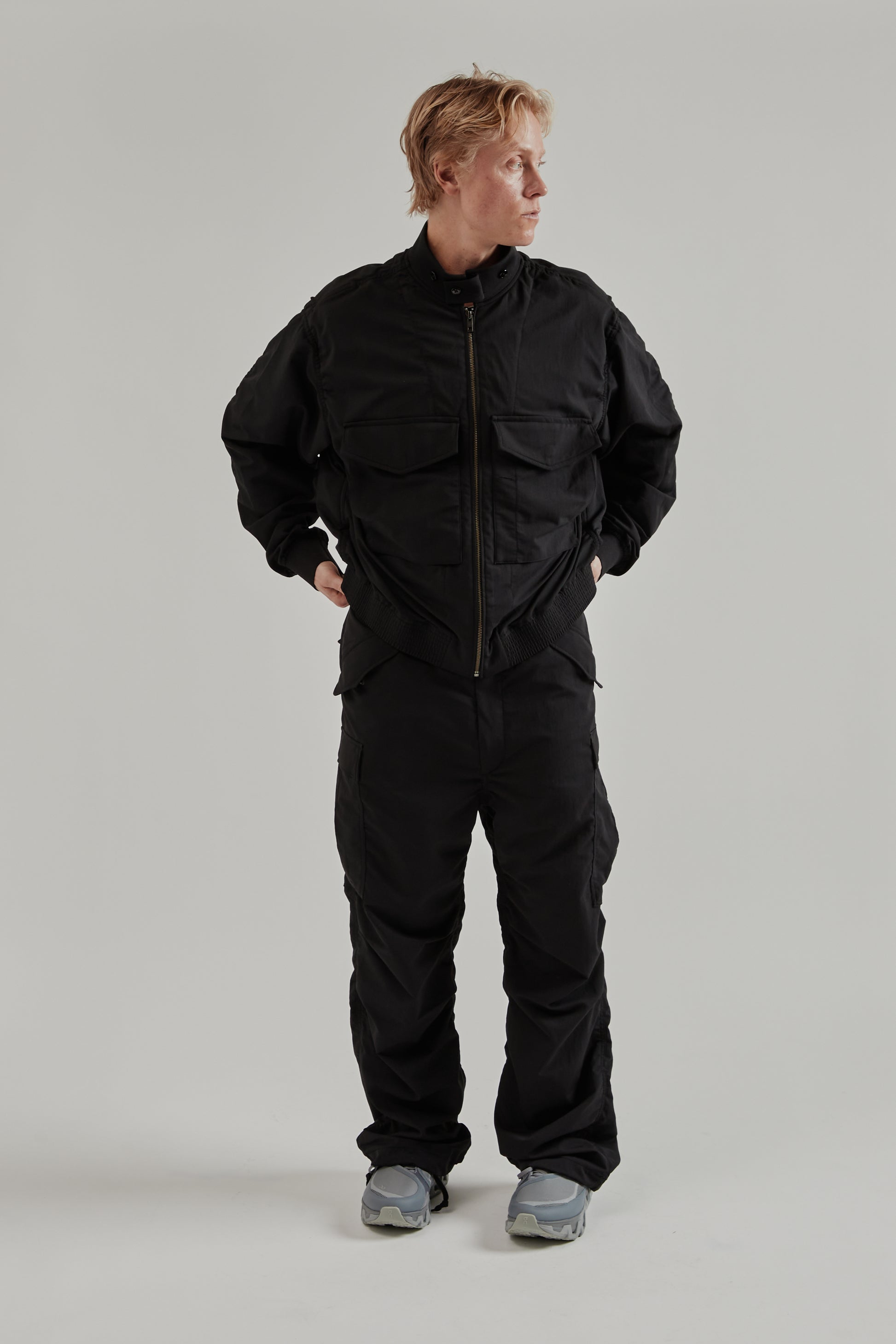 Nanamica SS26 Alphadry Field Jacket Black 13