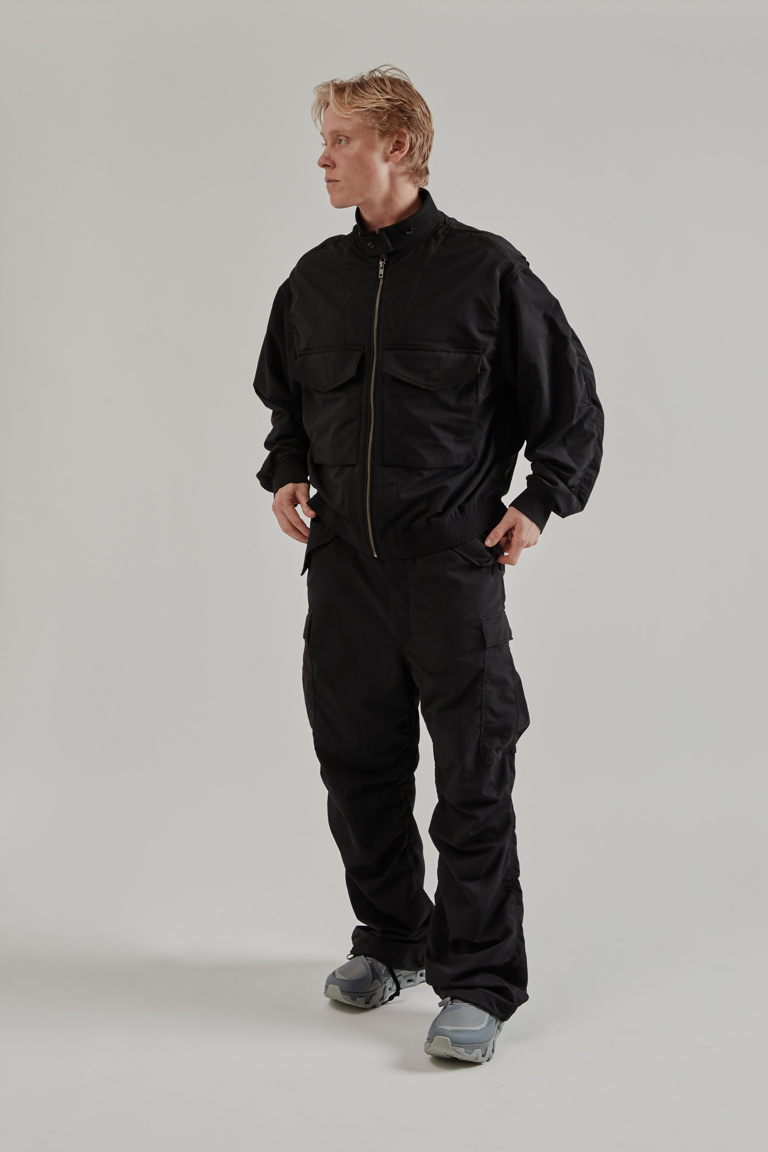Nanamica Alphadry Field Jacket - Black | Wallace Mercantile Shop