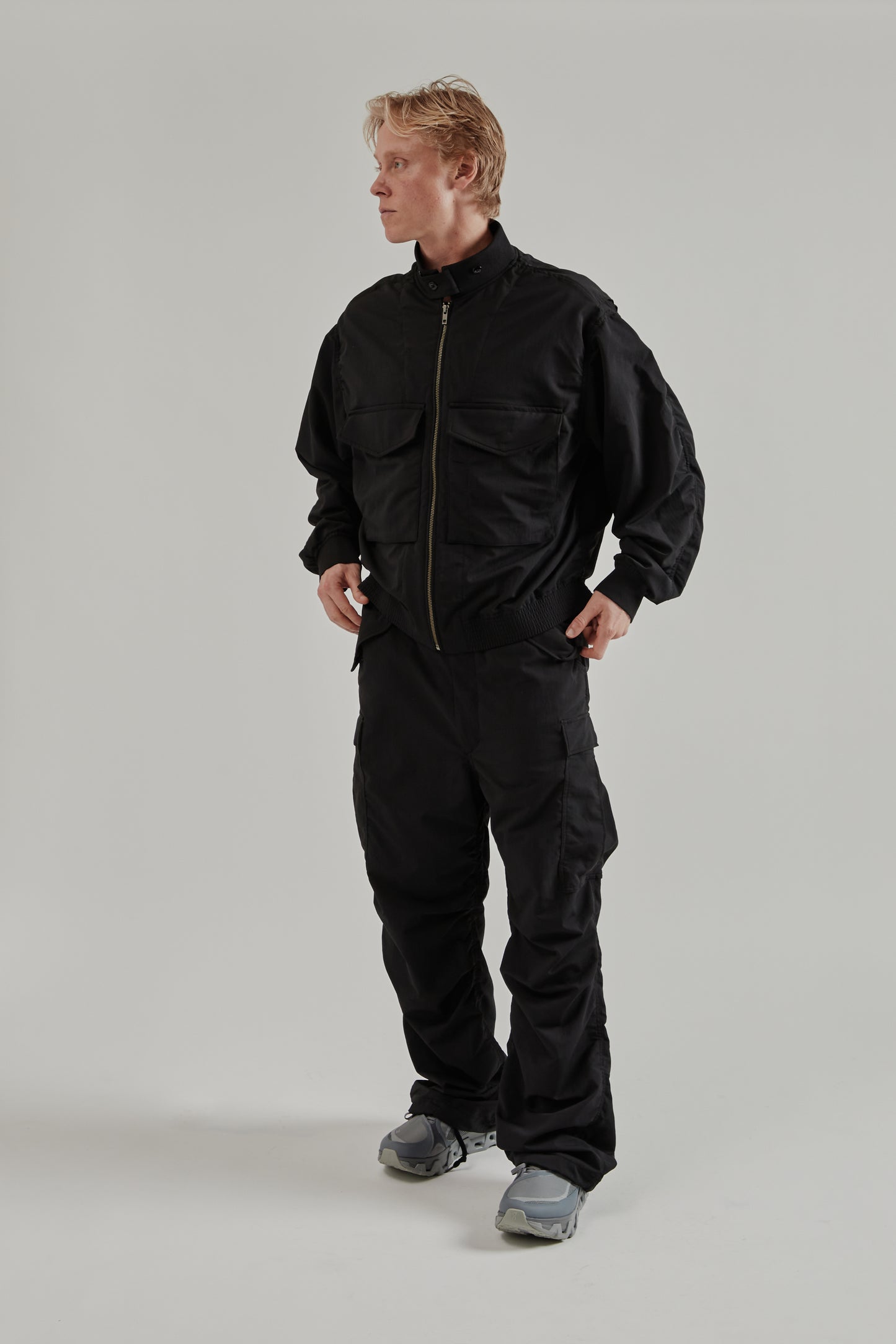 Nanamica SS26 Alphadry Field Jacket Black 14