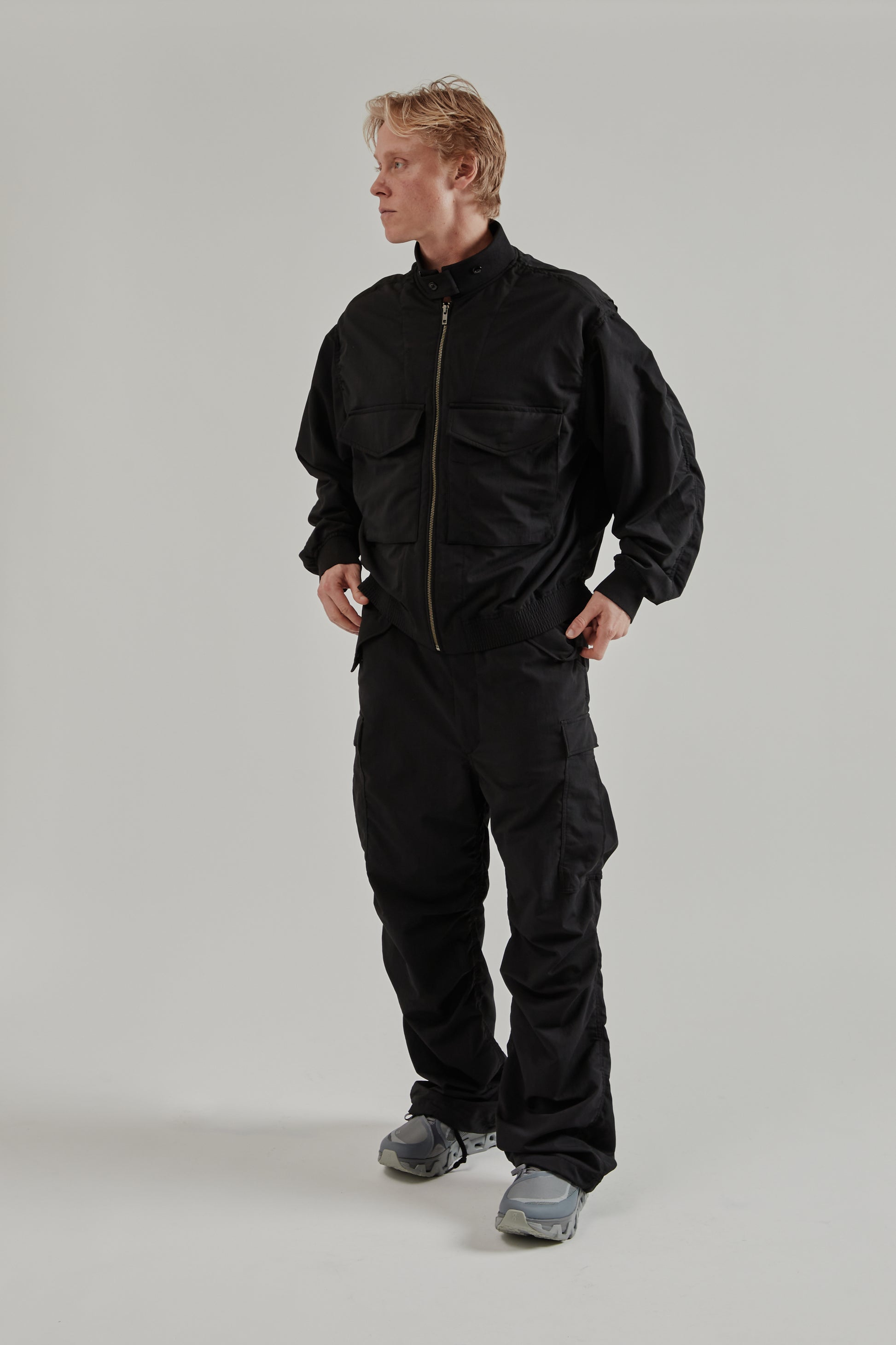 Nanamica SS26 Alphadry Field Jacket Black 14