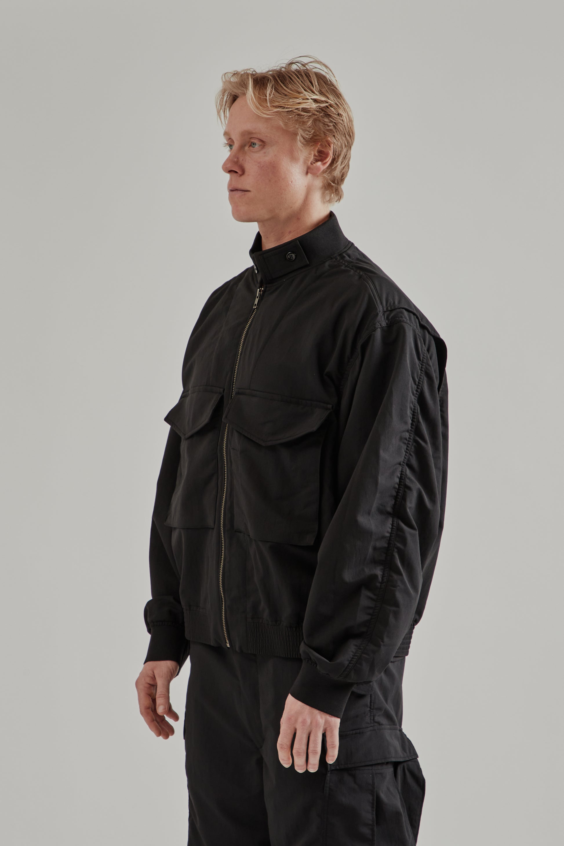 Nanamica SS26 Alphadry Field Jacket Black 3