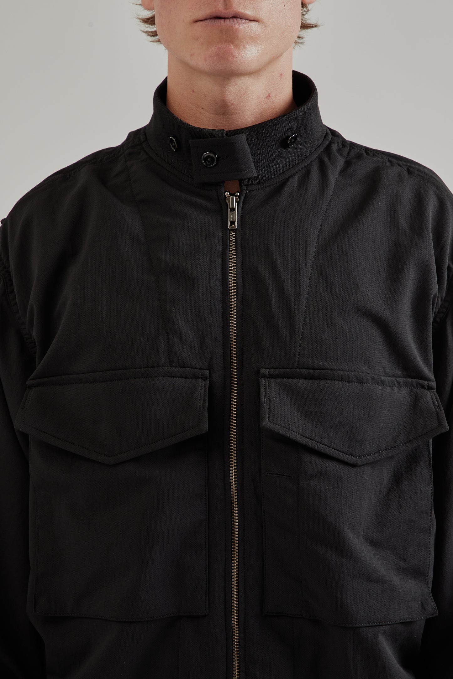 Nanamica SS26 Alphadry Field Jacket Black 6
