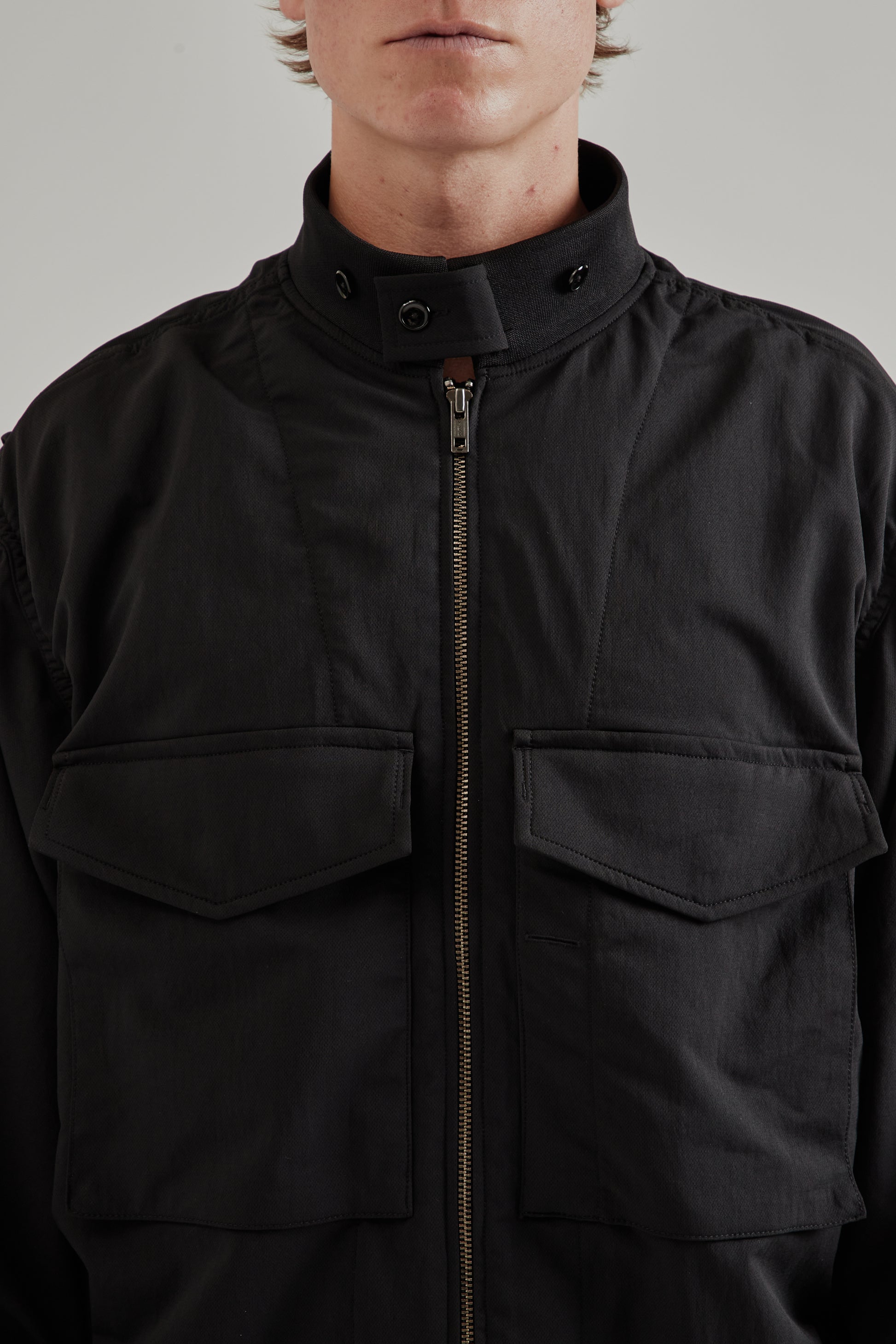 Nanamica SS26 Alphadry Field Jacket Black 6