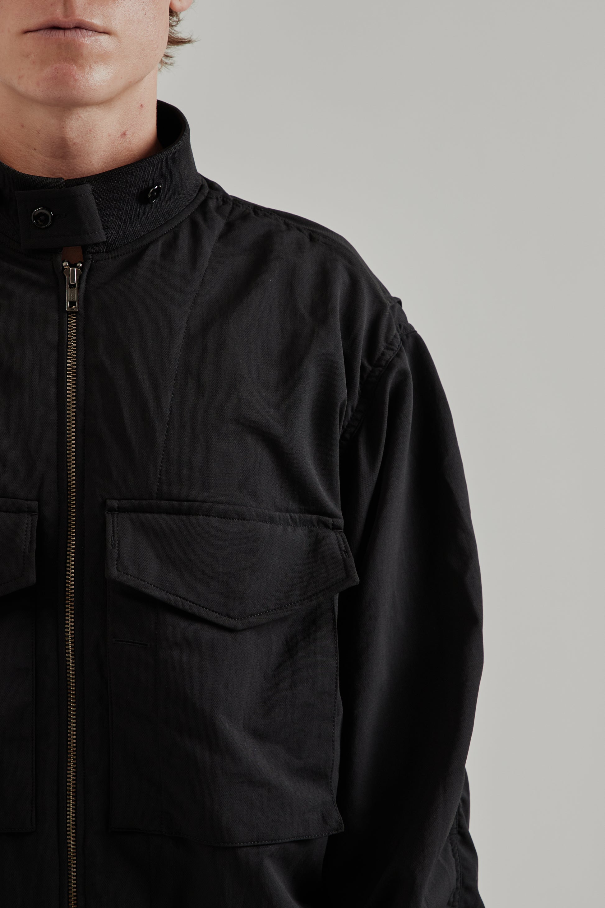 Nanamica SS26 Alphadry Field Jacket Black 7