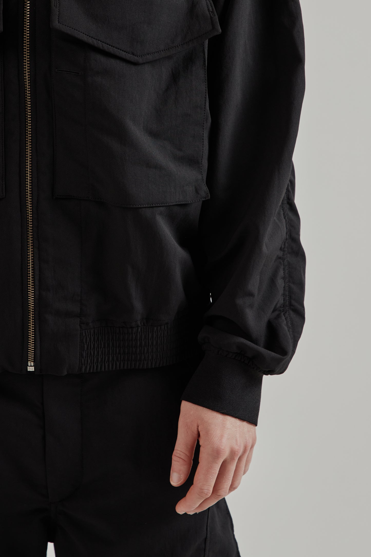 Nanamica SS26 Alphadry Field Jacket Black 8