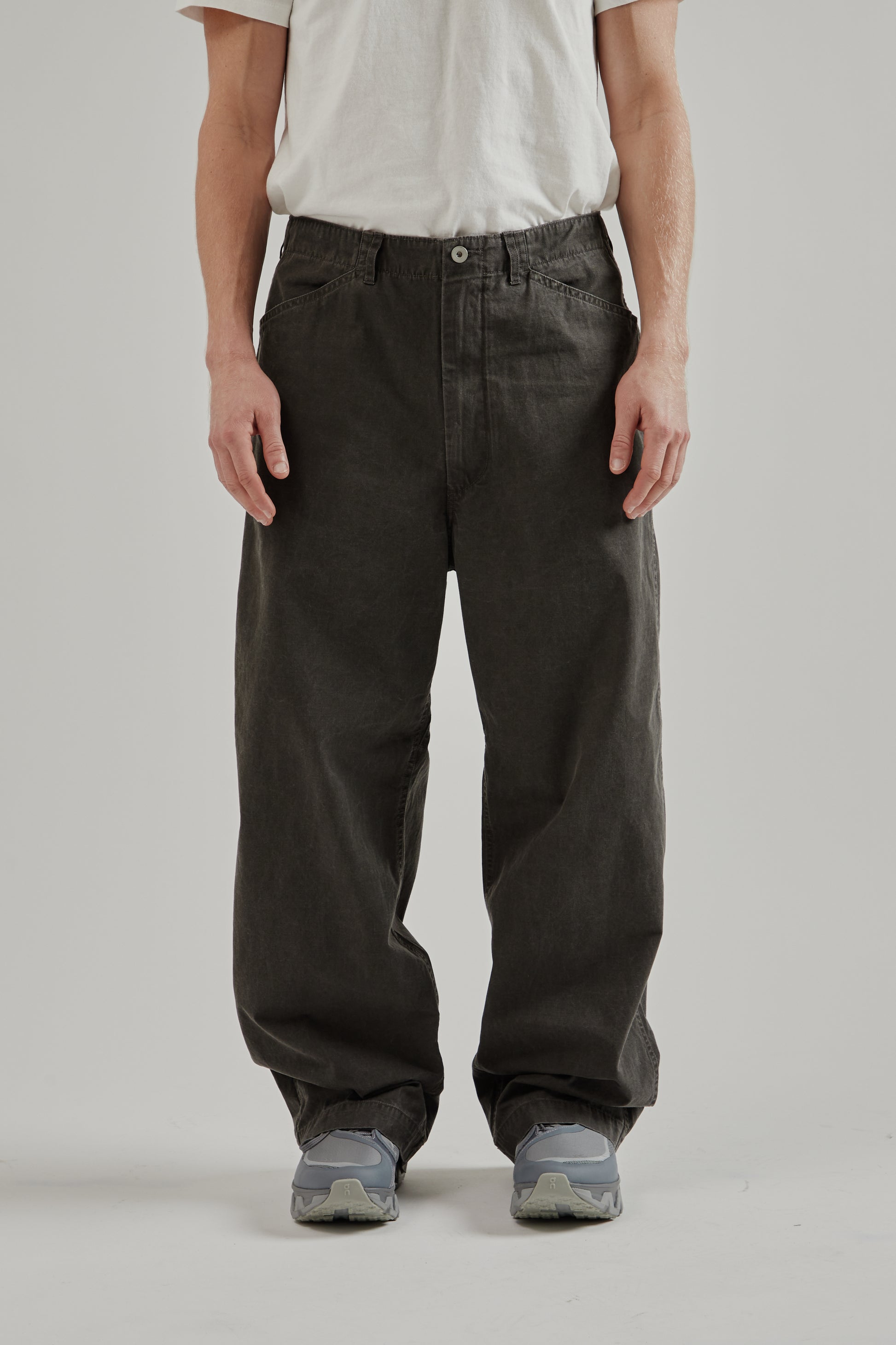 Nanamica SS26 Field Pants Fade Gray 1
