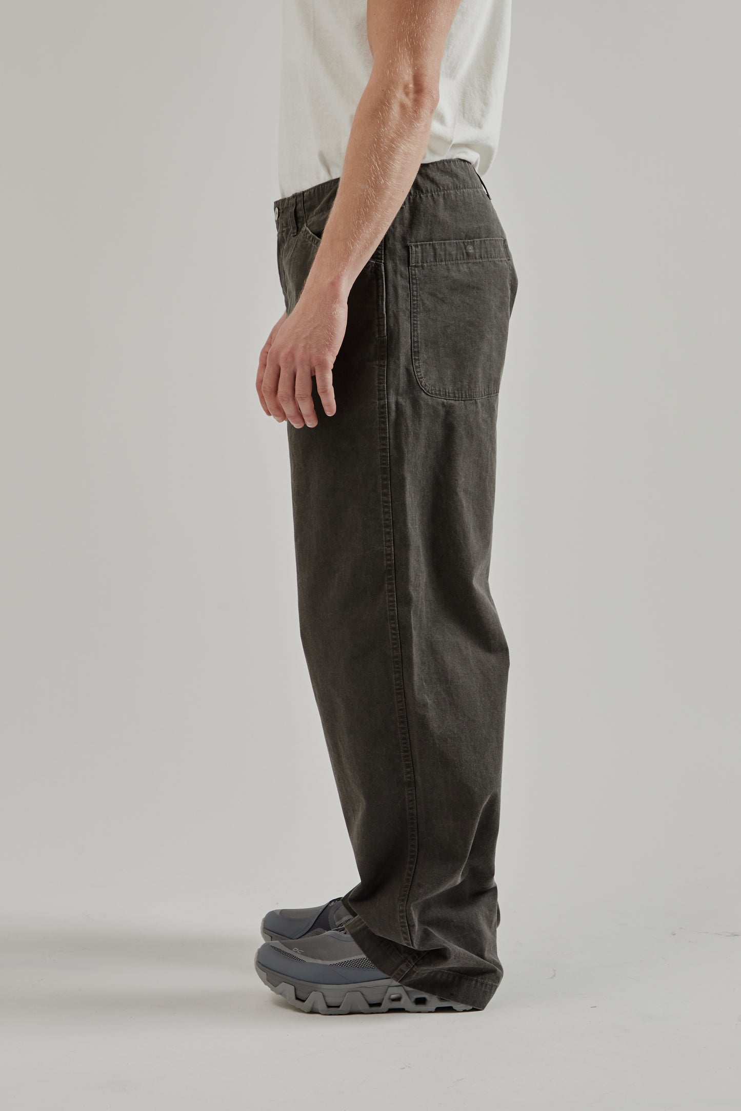 Nanamica SS26 Field Pants Fade Gray 3