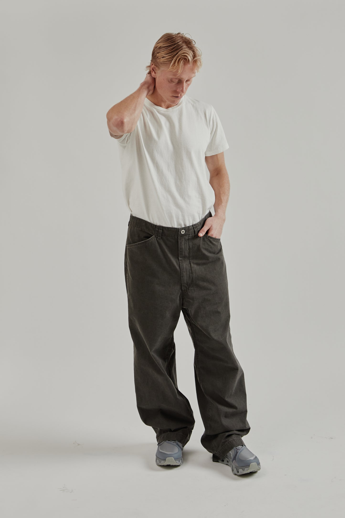 Nanamica SS26 Field Pants Fade Gray 8