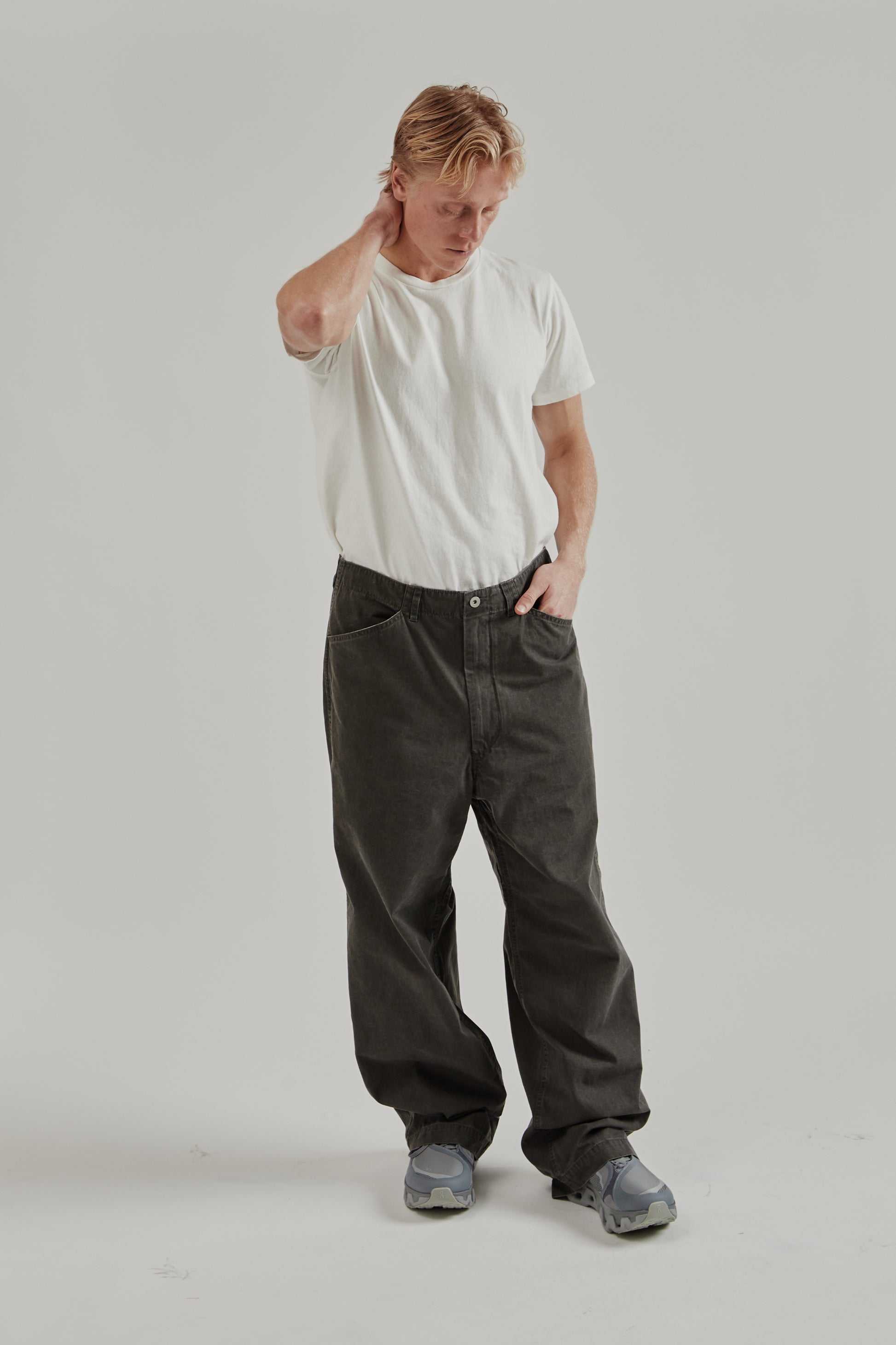 Nanamica SS26 Field Pants Fade Gray 8