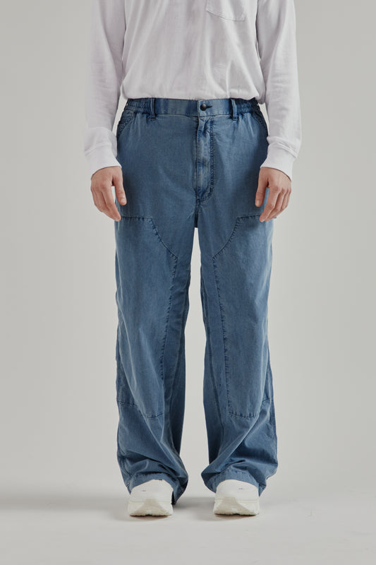 Nanamica SS26 Indigo Weather Deck Pants Light Indigo 2