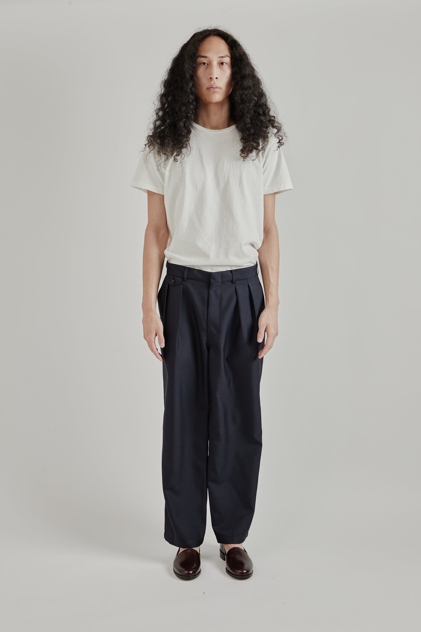 Nanamica SS26 Polyester Twill Club Pants Dark Nav1708