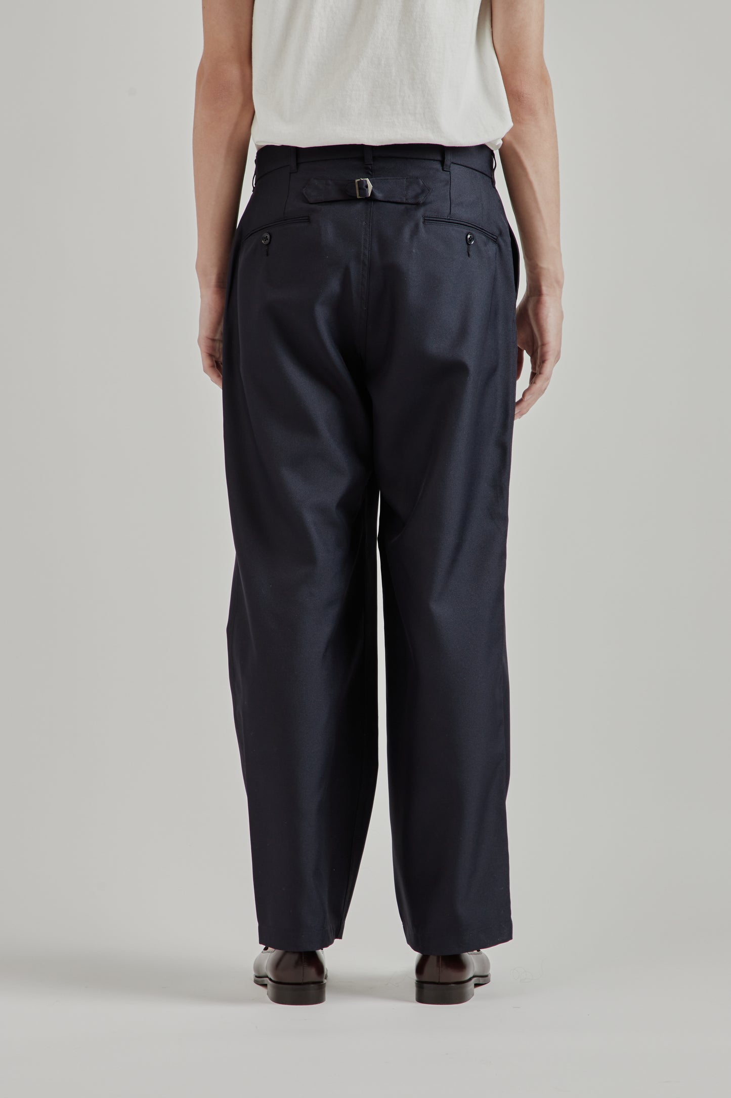 Nanamica SS26 Polyester Twill Club Pants Dark Nav1716