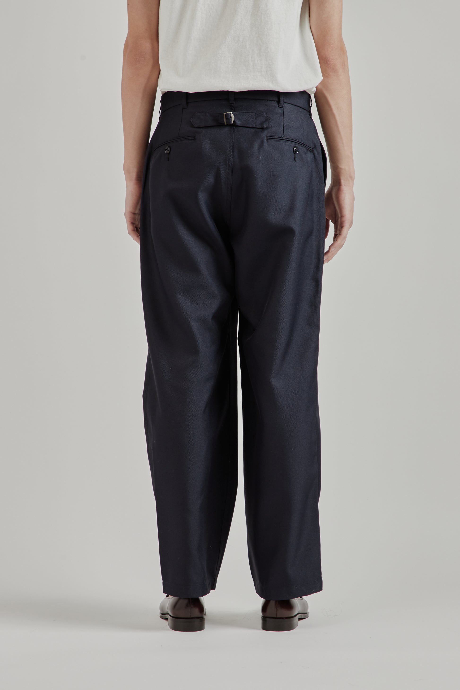 Nanamica SS26 Polyester Twill Club Pants Dark Nav1716