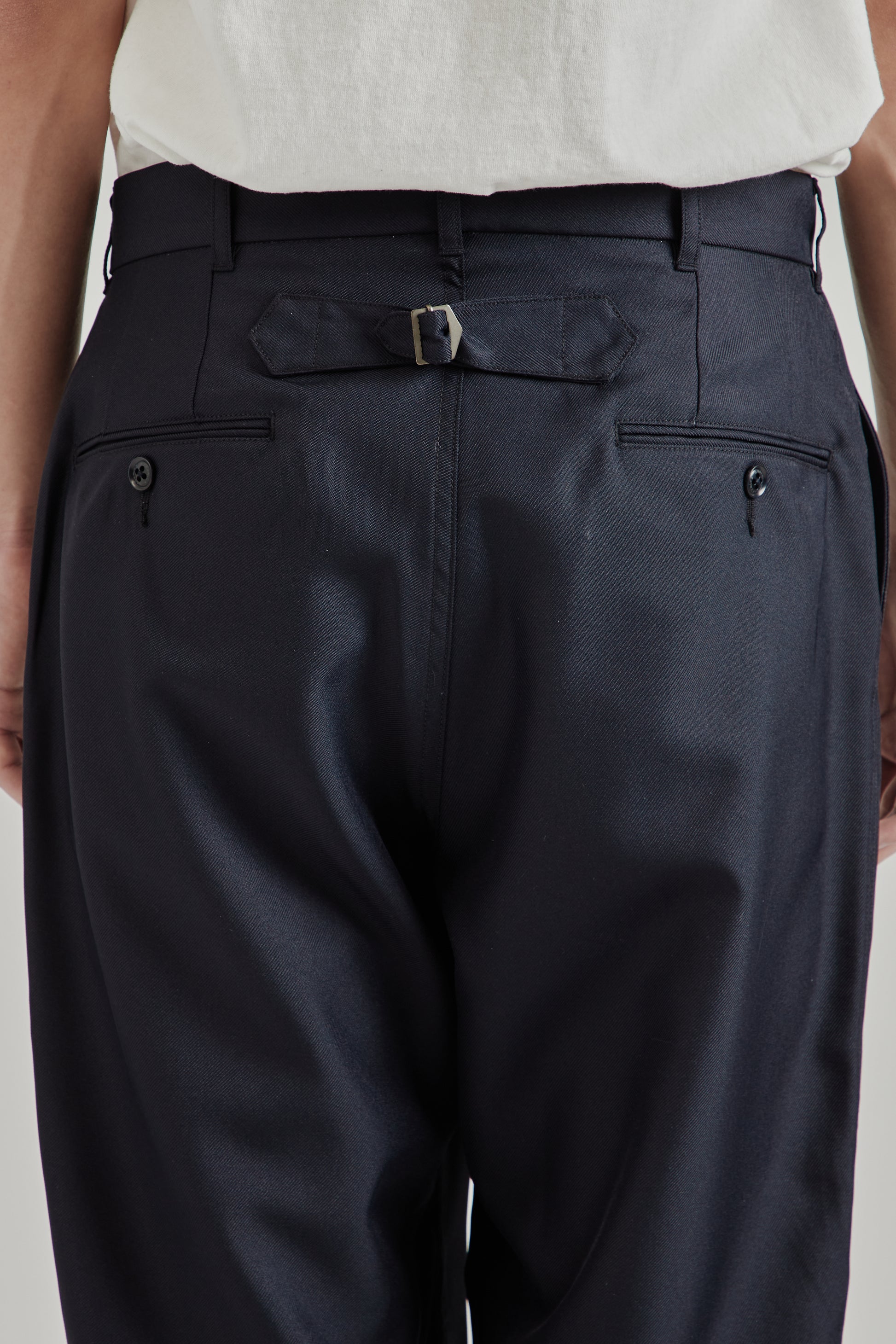 Nanamica SS26 Polyester Twill Club Pants Dark Nav1718