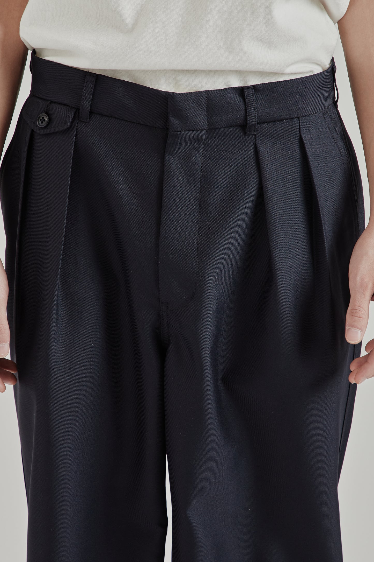 Nanamica SS26 Polyester Twill Club Pants Dark Nav1720
