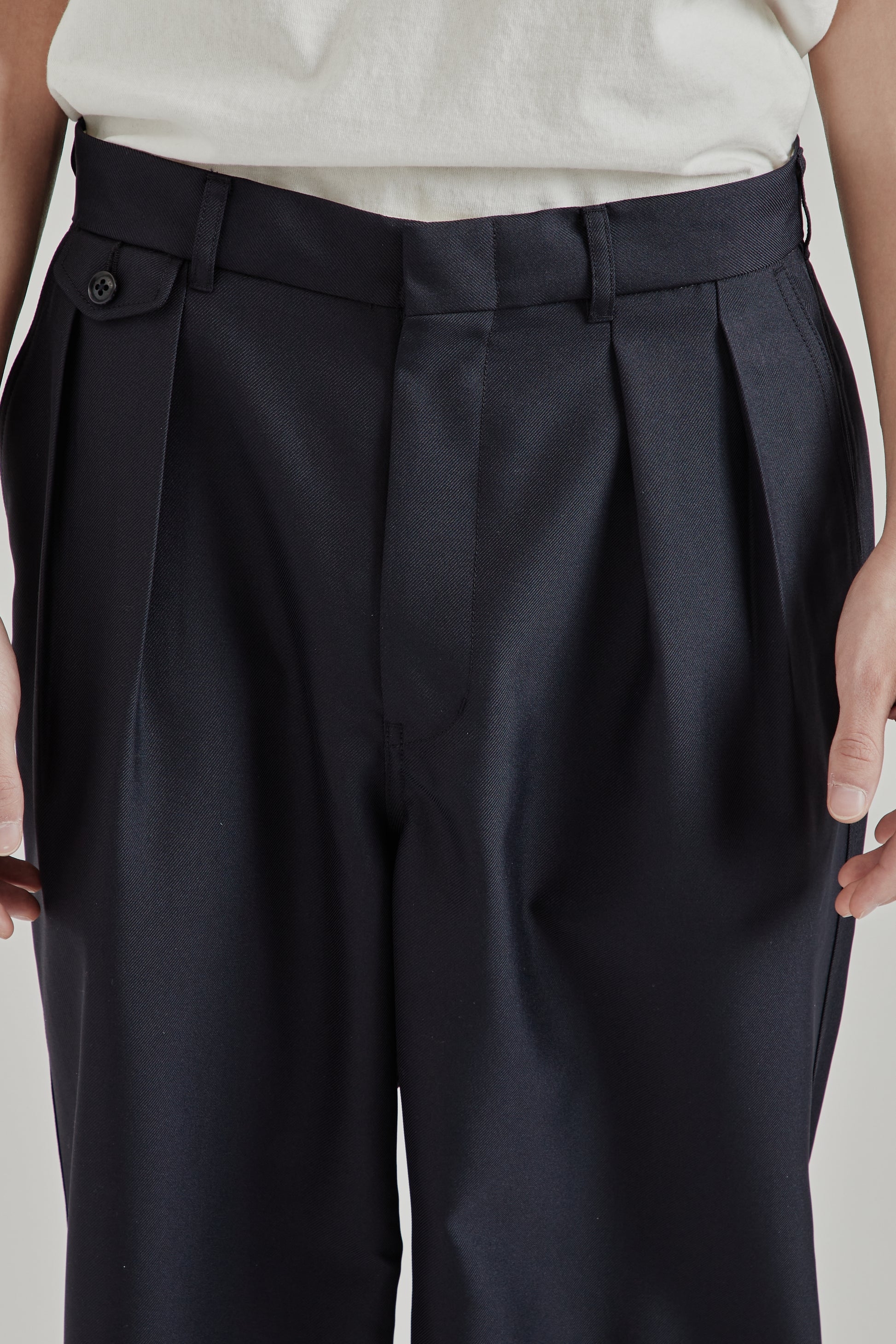 Nanamica SS26 Polyester Twill Club Pants Dark Nav1720