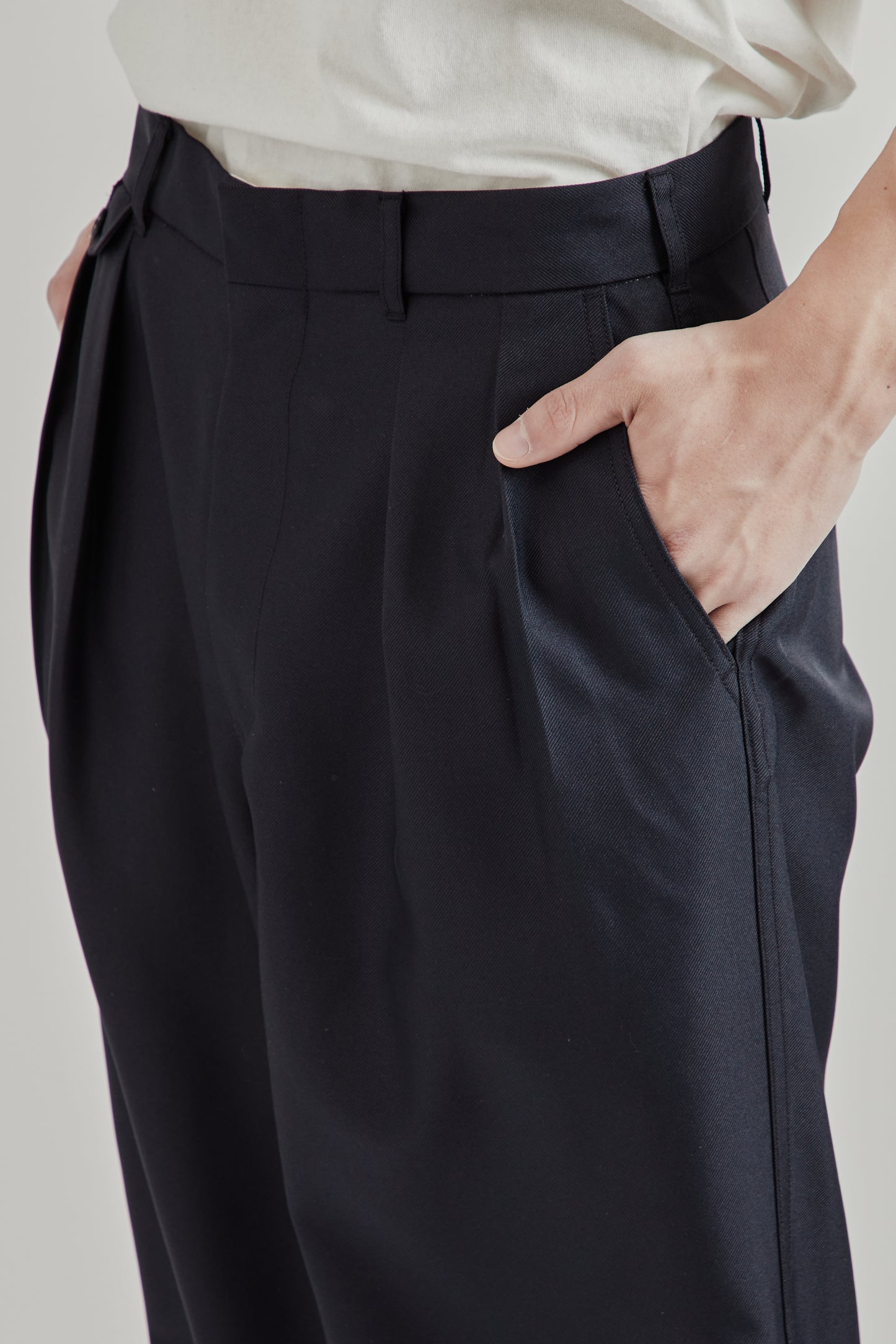 Nanamica SS26 Polyester Twill Club Pants Dark Nav1722