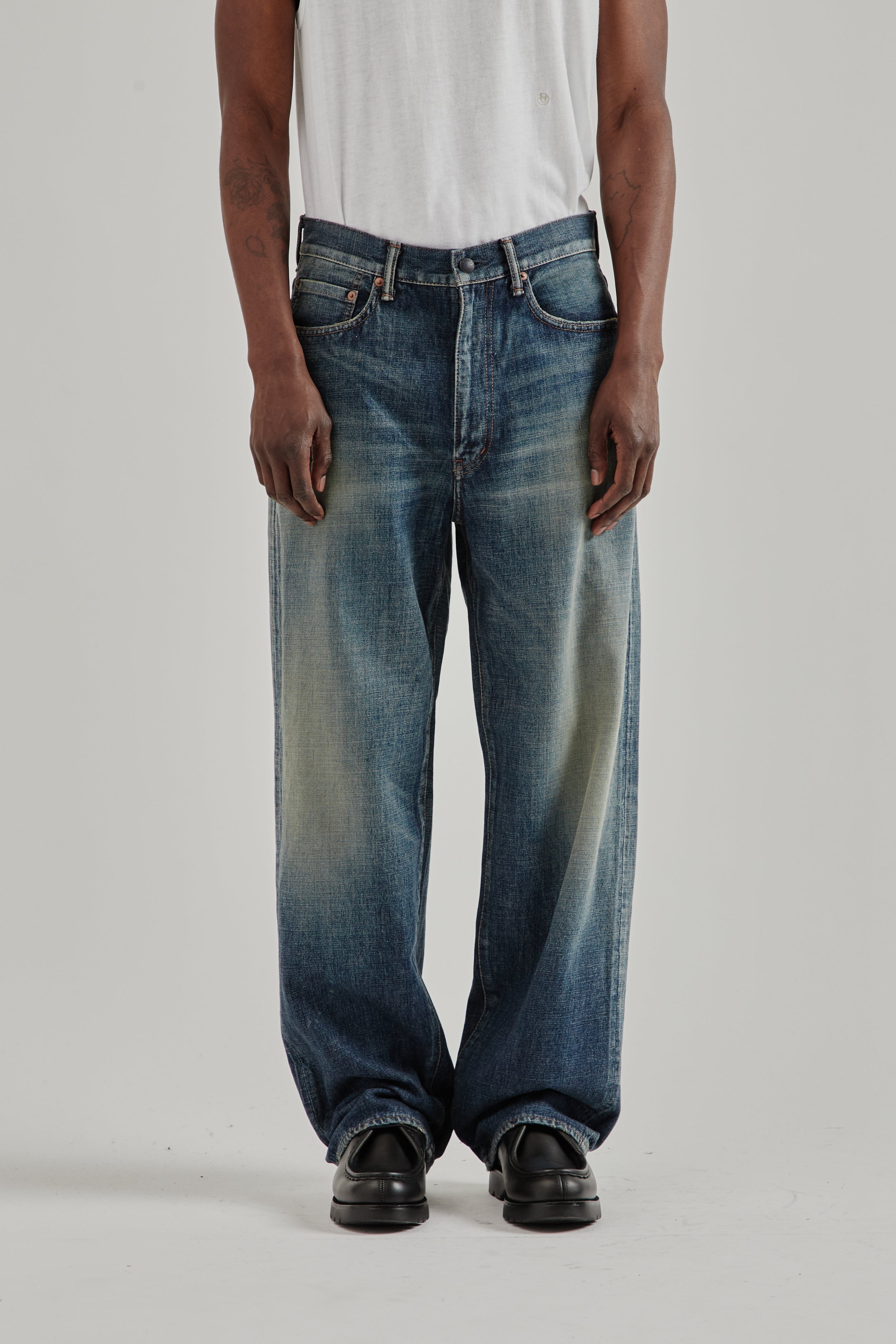 Nanamica Selvage Denim Pants - Vintage Indigo | Wallace Mercantile