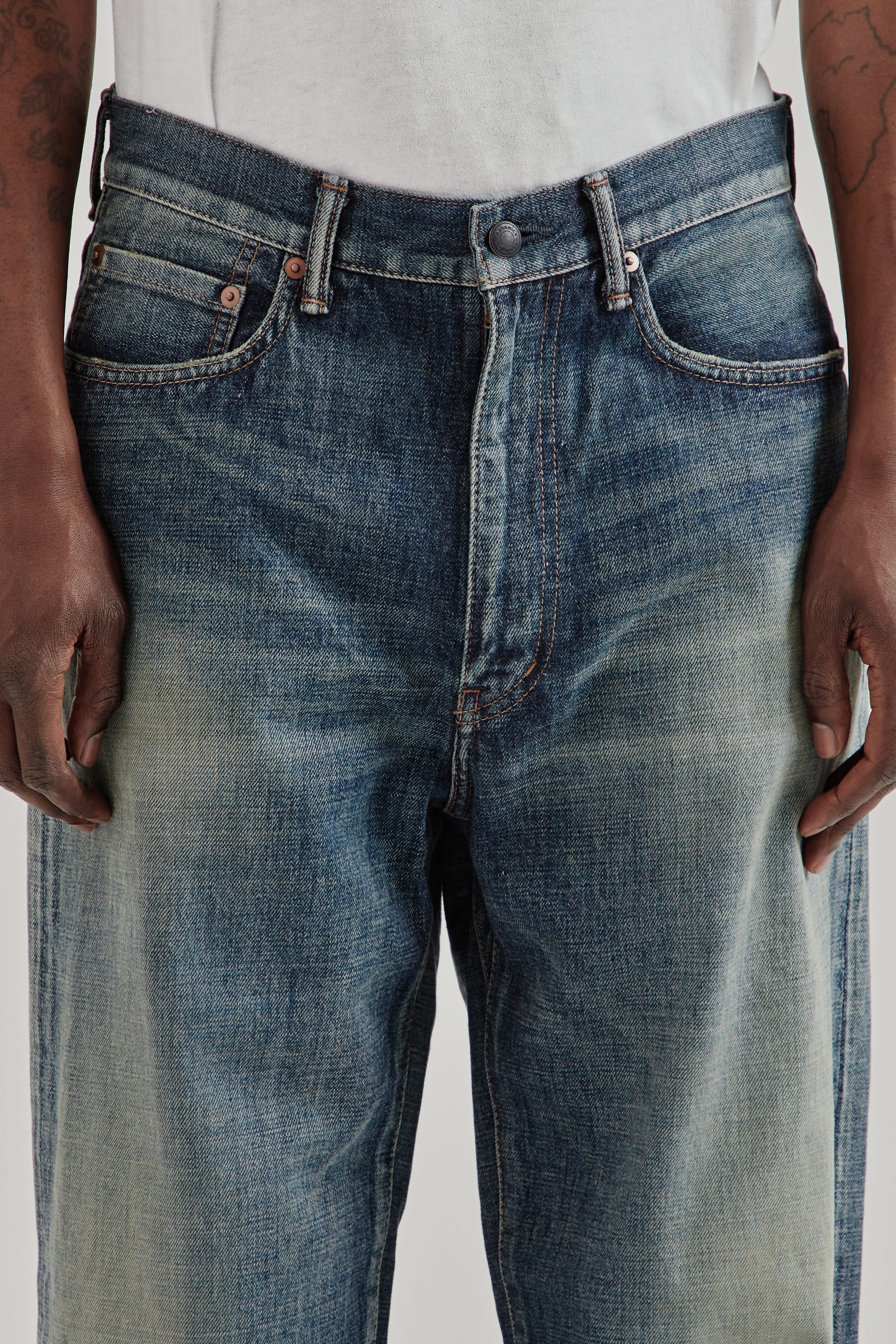 Nanamica Selvage Denim Pants - Vintage Indigo | Wallace Mercantile