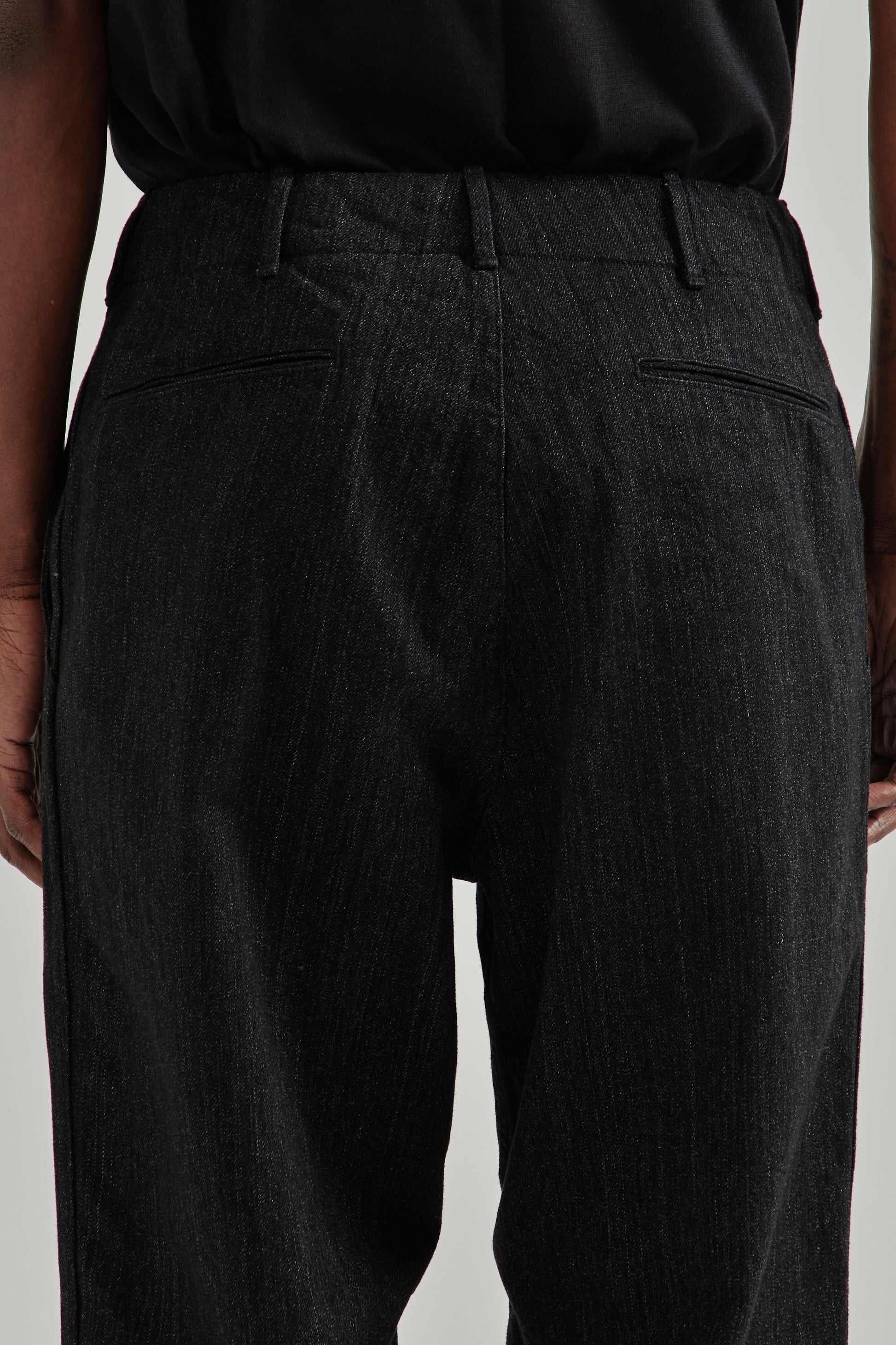 Nanamica SS26 Wide Denim Pants Black1559